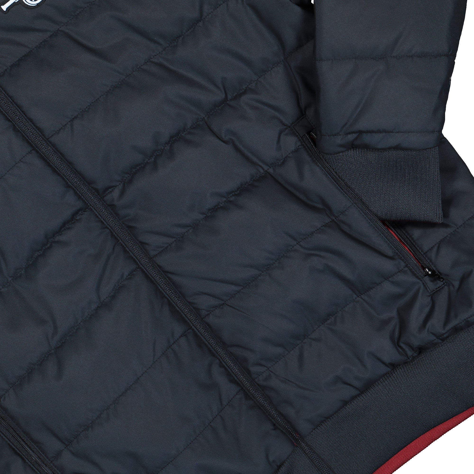 adidas Arsenal FC Icon Reversible Jacket Team Coll Burgundy 2 / Black Jackets JM9404 Detail View 3 | Overkill