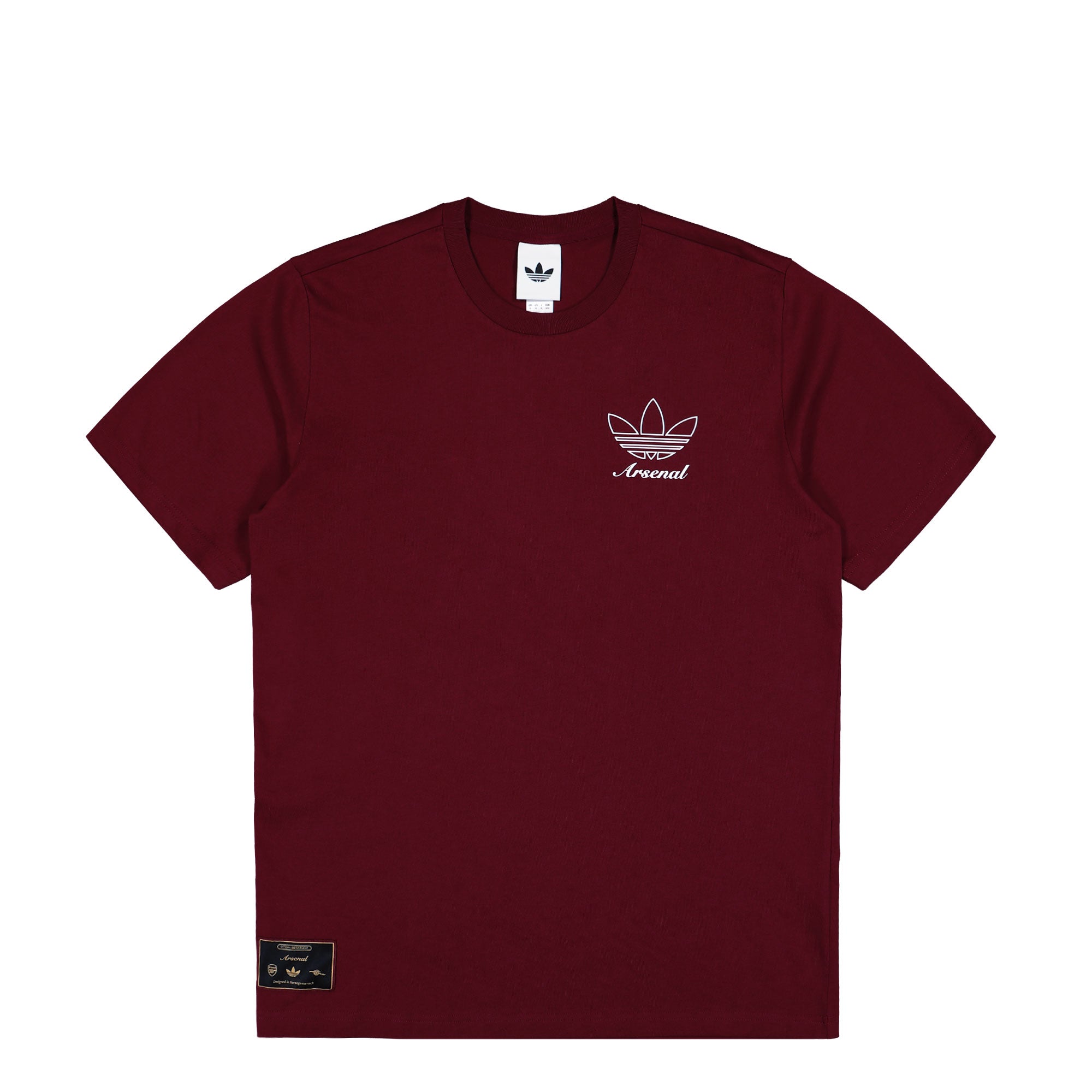 adidas FC Arsenal Icon Graphic Tee Team Coll Burgundy 2 T-Shirt JM9414 | Overkill