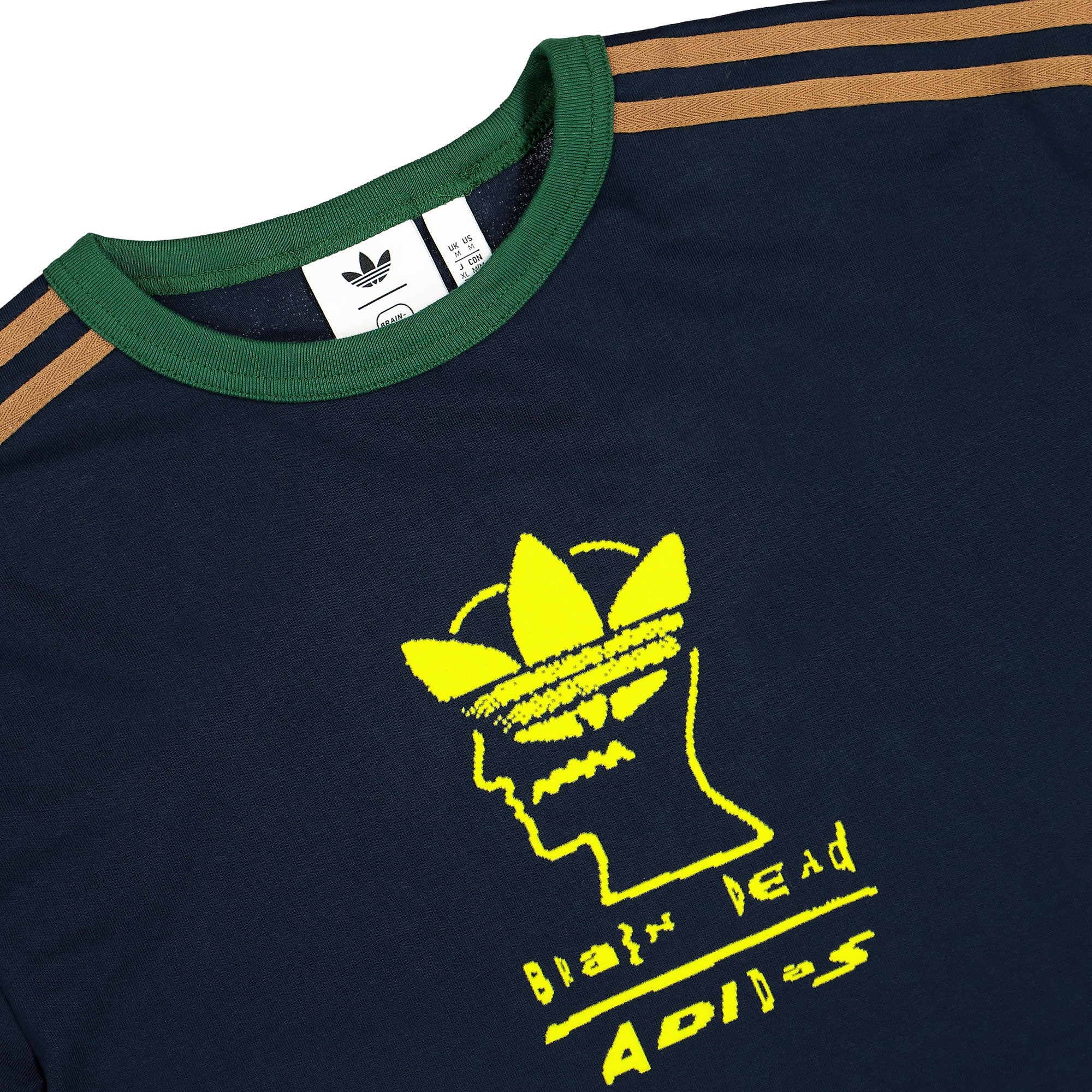 adidas Tee Collegiate Navy T-Shirts Close-up | Overkill