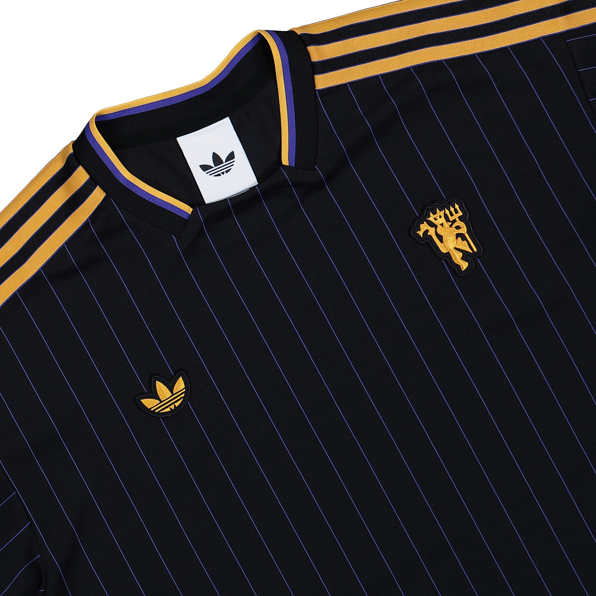 adidas Manchester United Icon Jersey Black T-Shirt JN2818 Detailfoto | Overkill