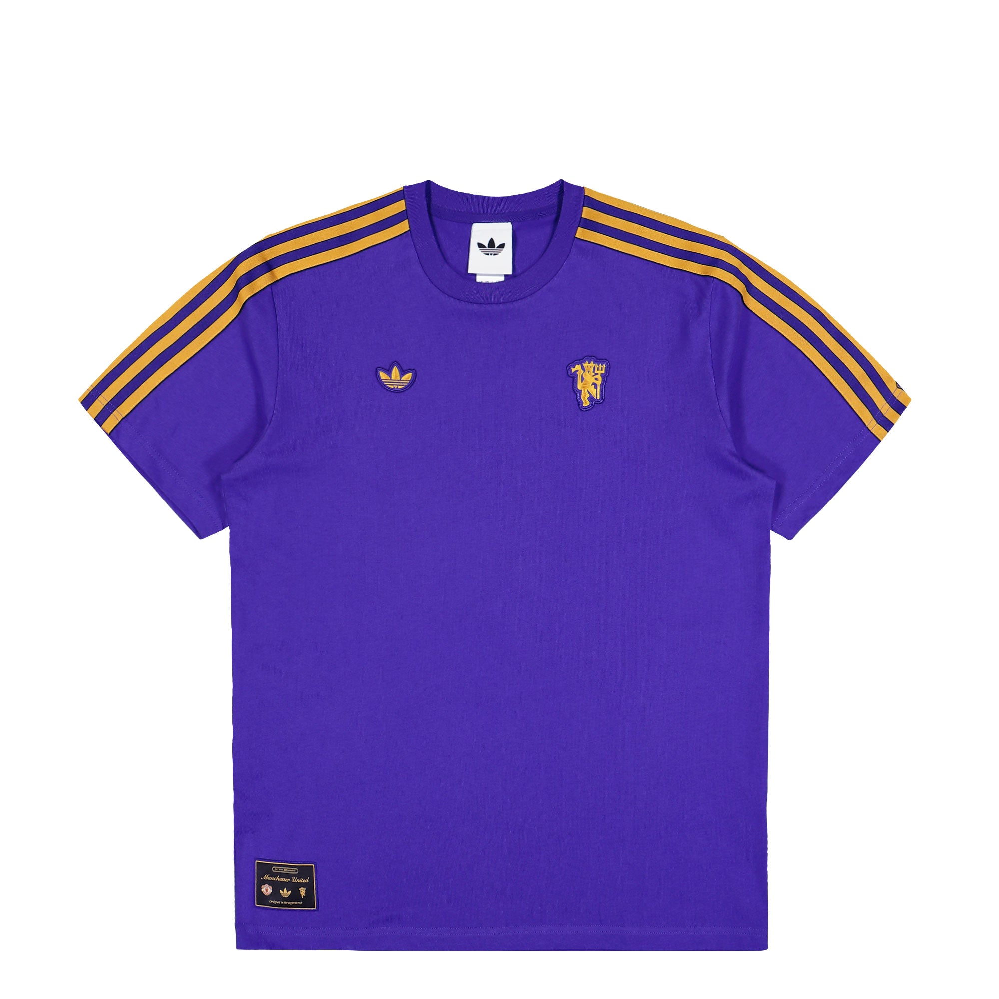 adidas Manchester United Icon Tee Semi Night Flash T-Shirt JN2823 | Overkill