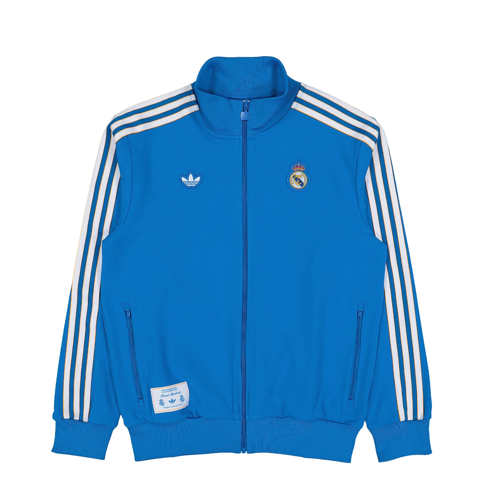 adidas Real Madrid Icon Track Top Bluebird / White Track Jackets JN3058 | Overkill