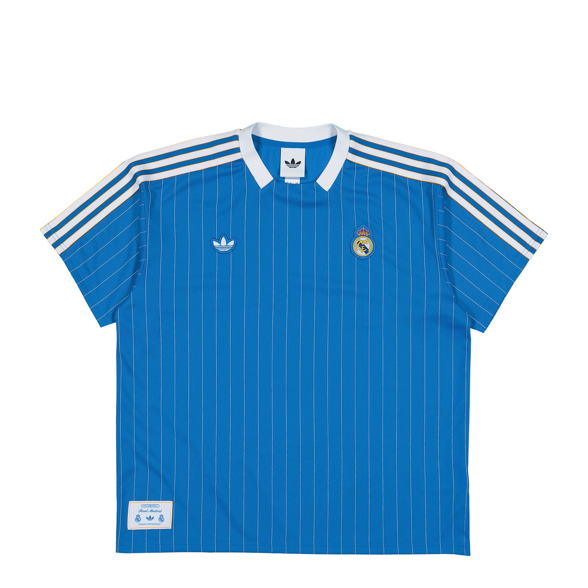 adidas Real Madrid Icon Jersey Bluebird / White T-Shirts JN3060 | Overkill