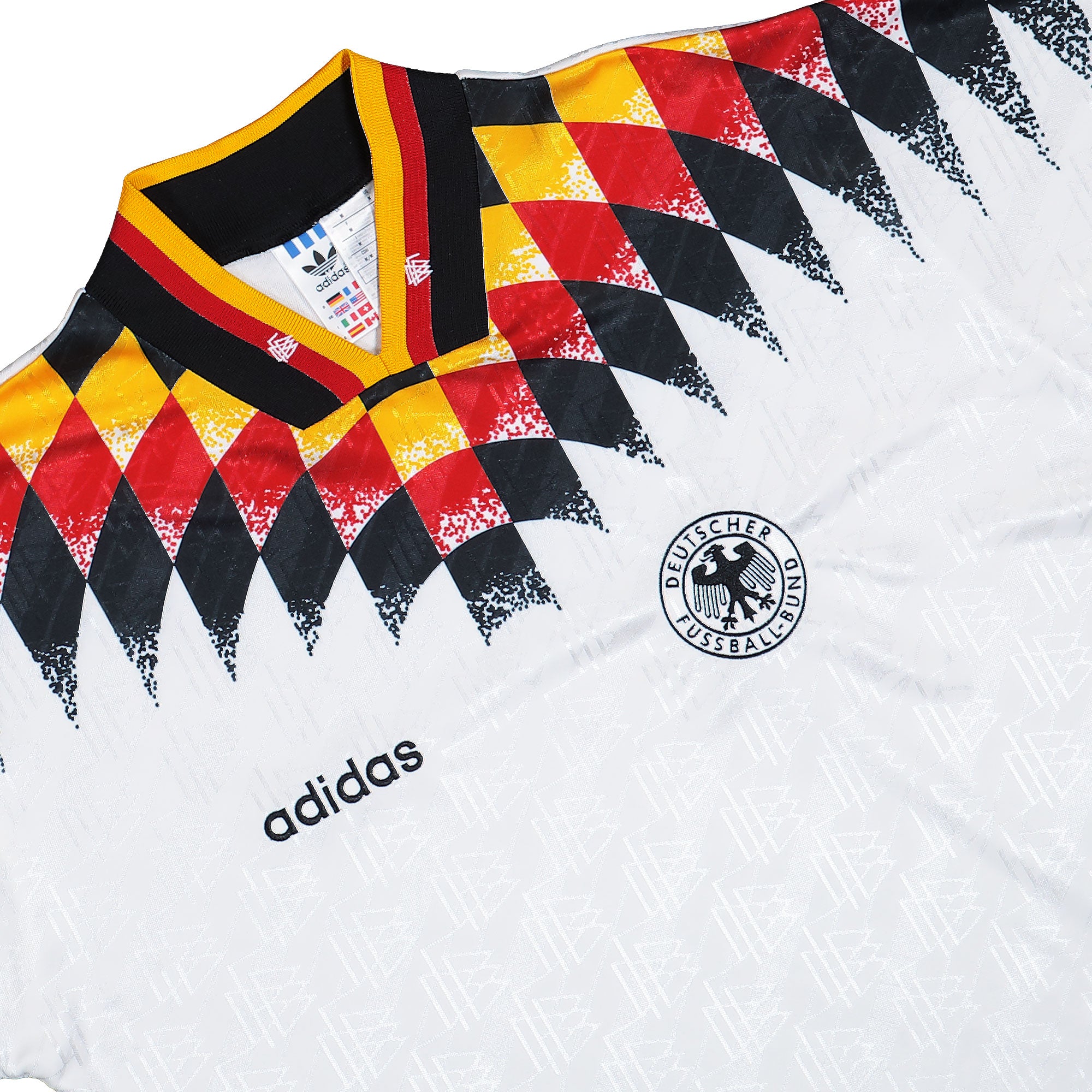 adidas DFB Germany Home Jersey 94 White T-shirts JN3705 Detailfoto | Overkill