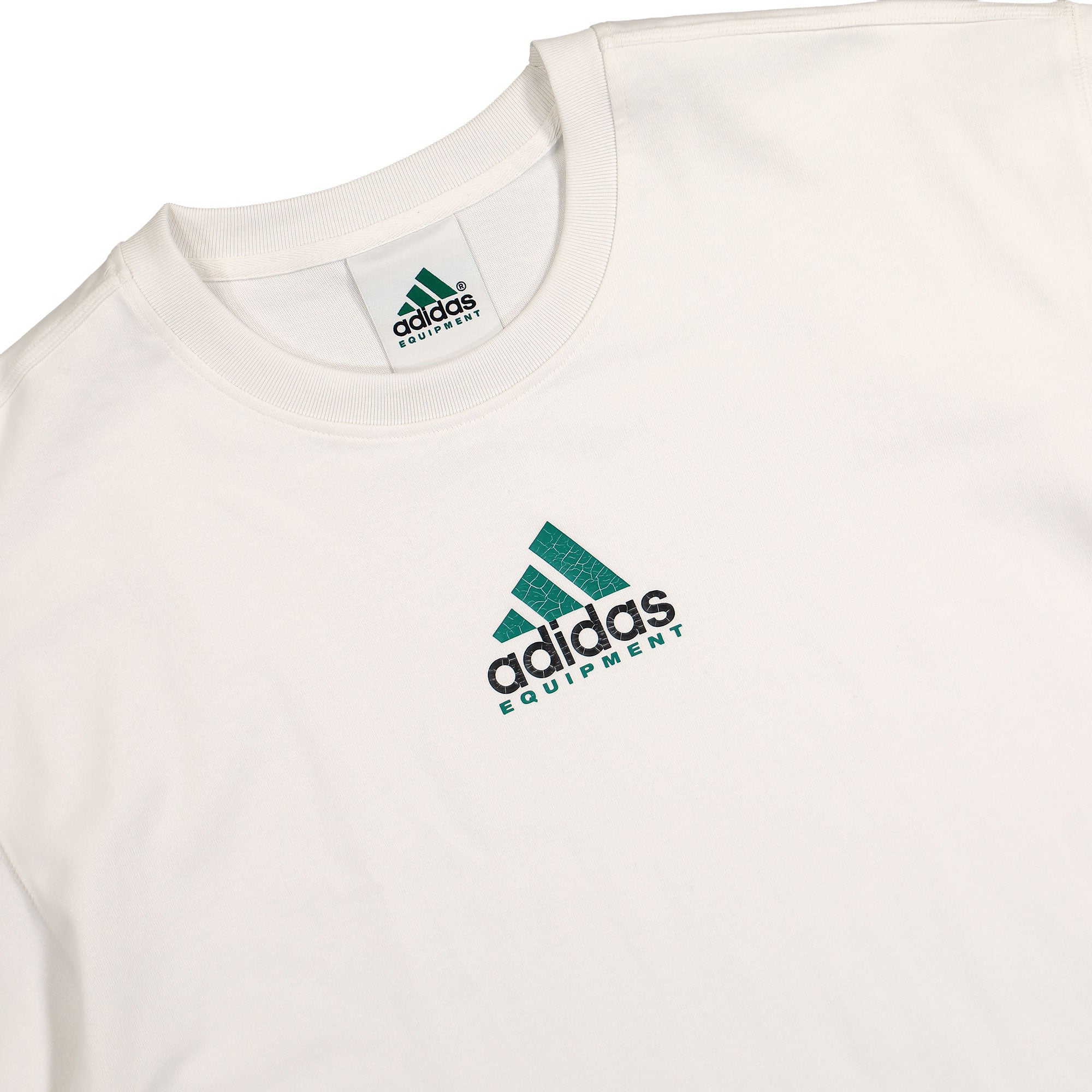 adidas Equipment Graphic Tee Cloud White T-Shirts Close-up | Overkill