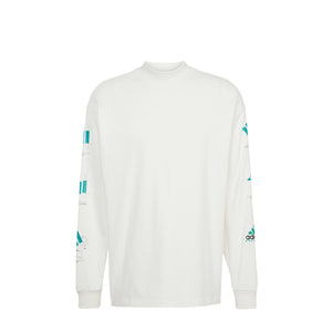 adidas Equipment Long Sleeve Graphic T-Shirt Cloud White Longsleeves JN4846 | Overkill