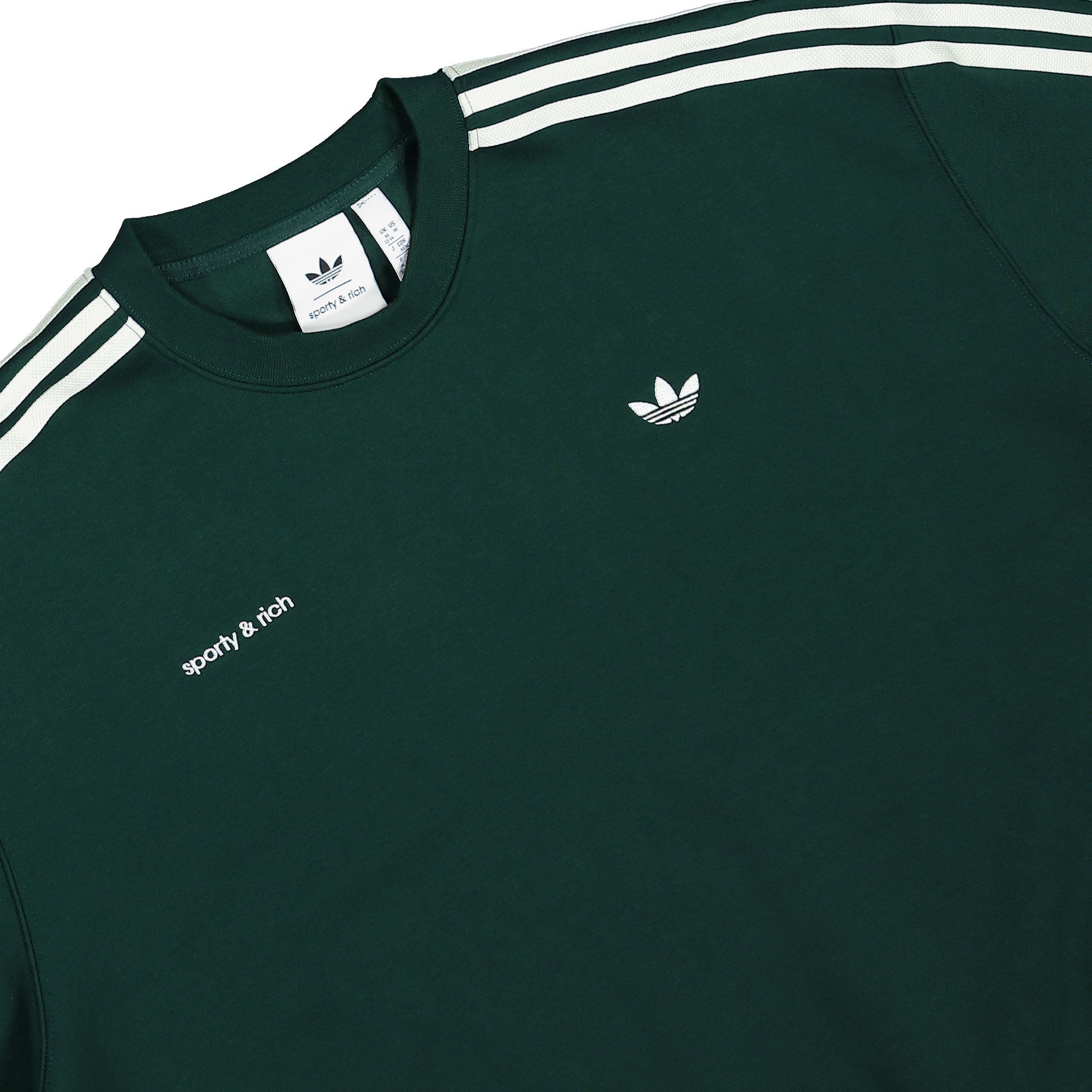 adidas Sweatshirt Shadow Green Sweatshirts Close-up | Overkill