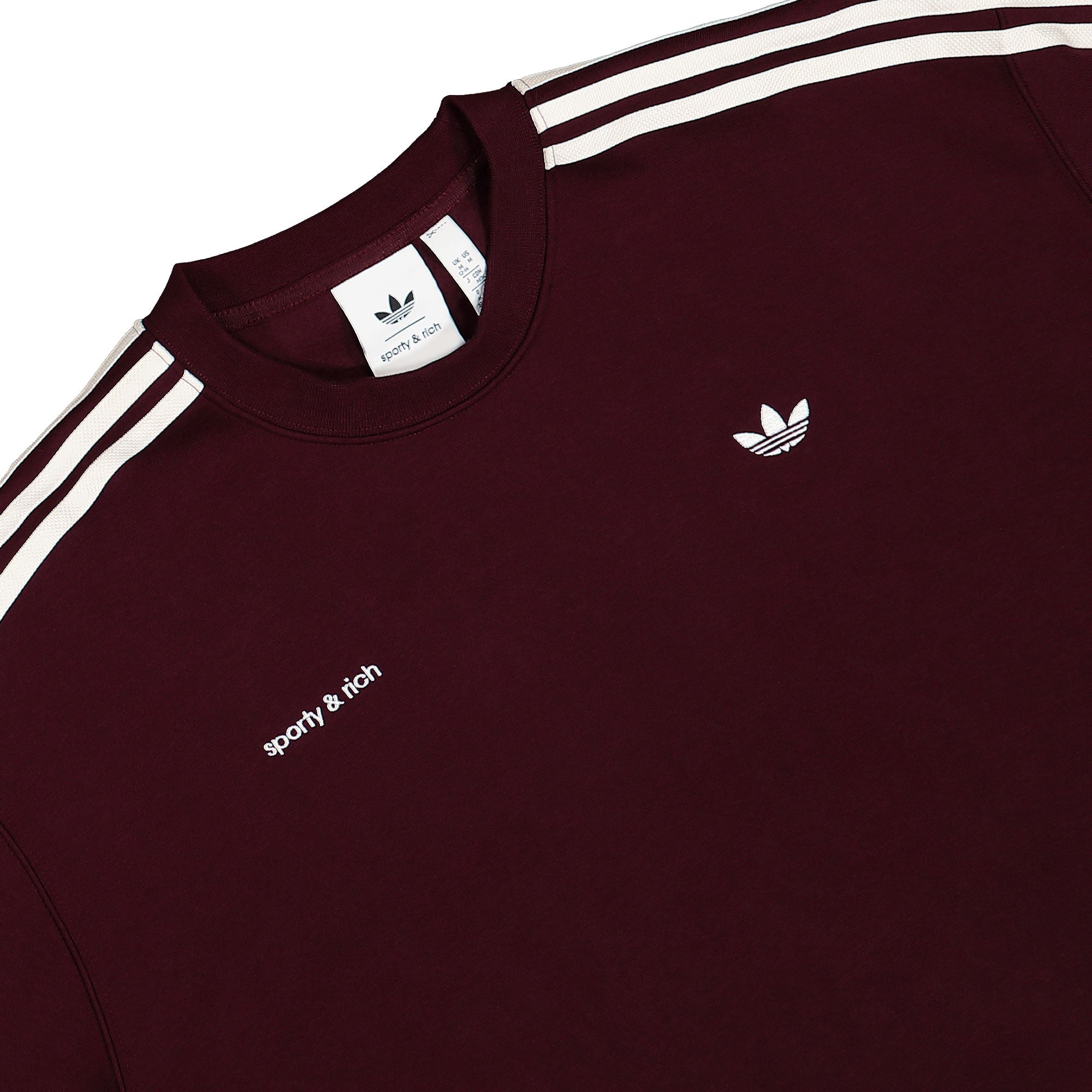 adidas Sweatshirt Maroon Sweatshirts Close-up | Overkill