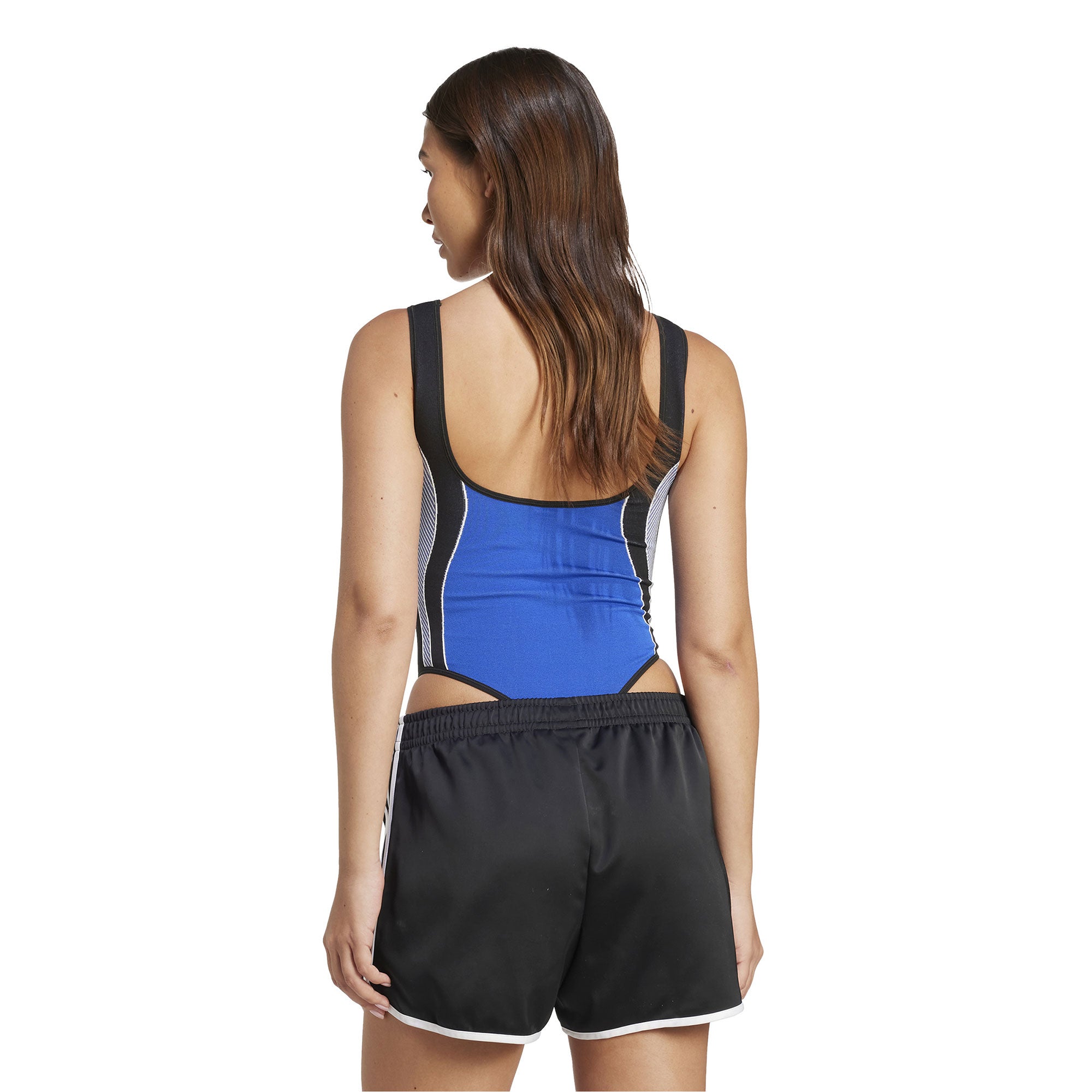 adidas W Equipment Bodysuits Equipment Blue Overalls Close-up | Overkill