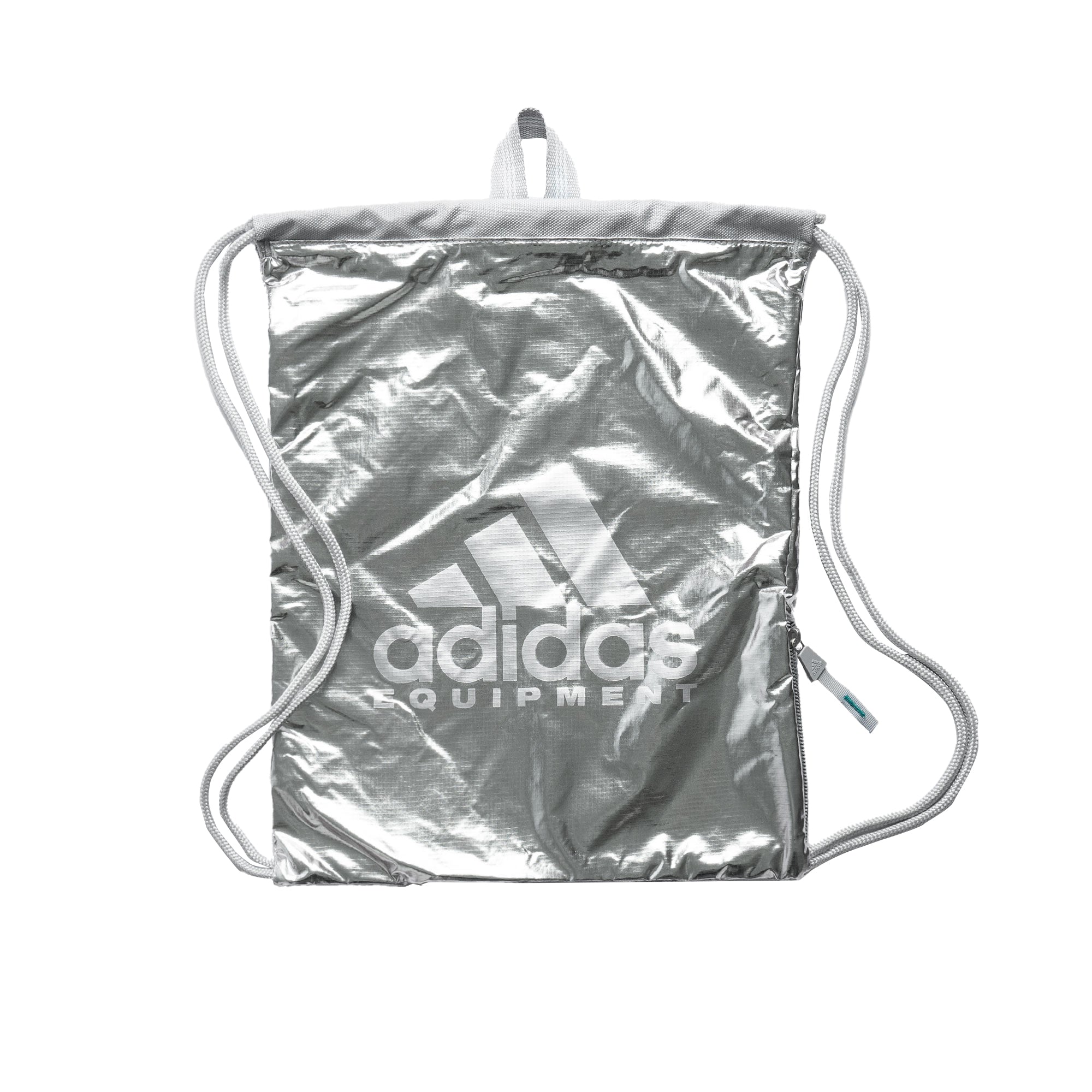 adidas Equipment Gymsack Silver Metallic Backpacks JN6950 | Overkill