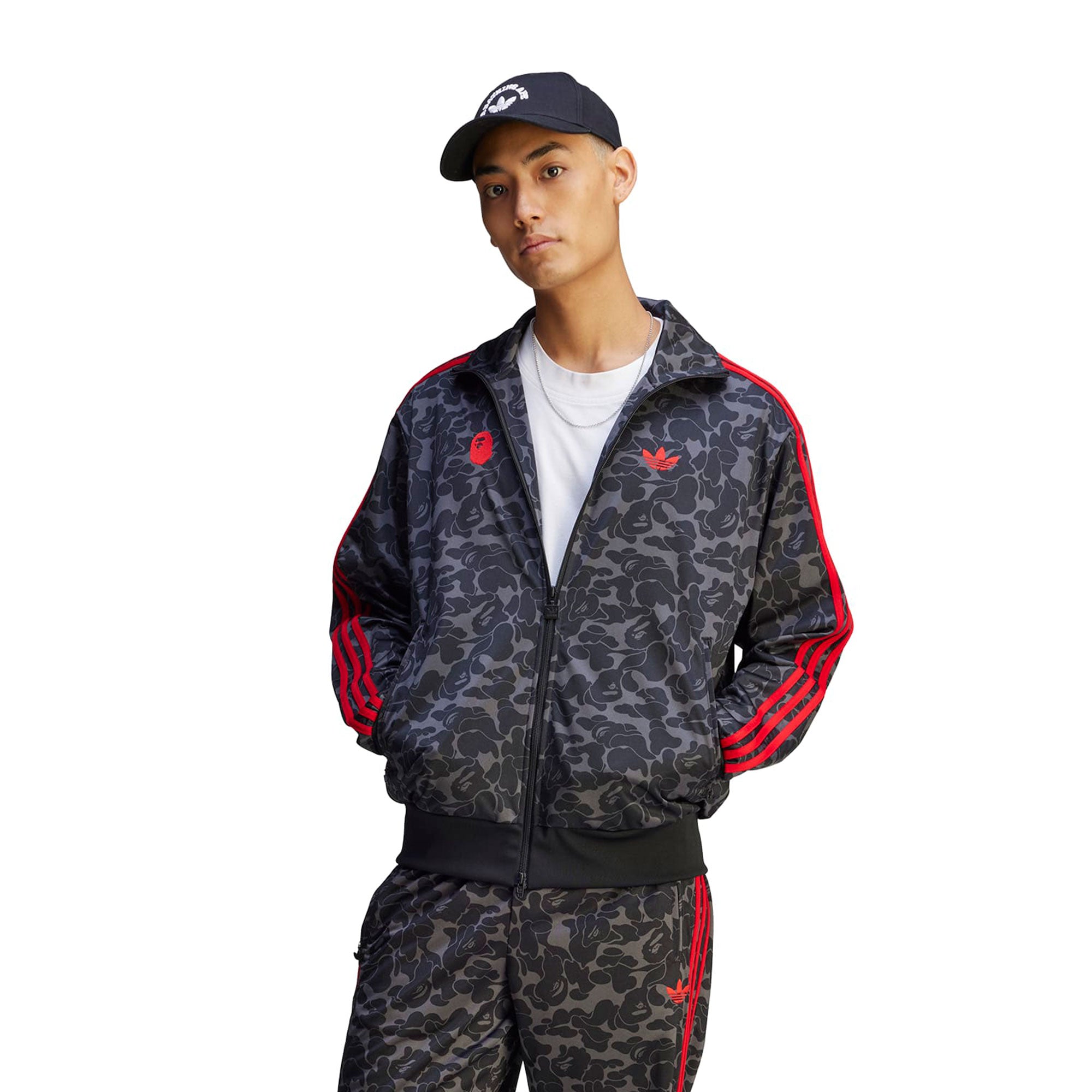 adidas Firebird Track Jacket Black Track Jackets Close-up | Overkill