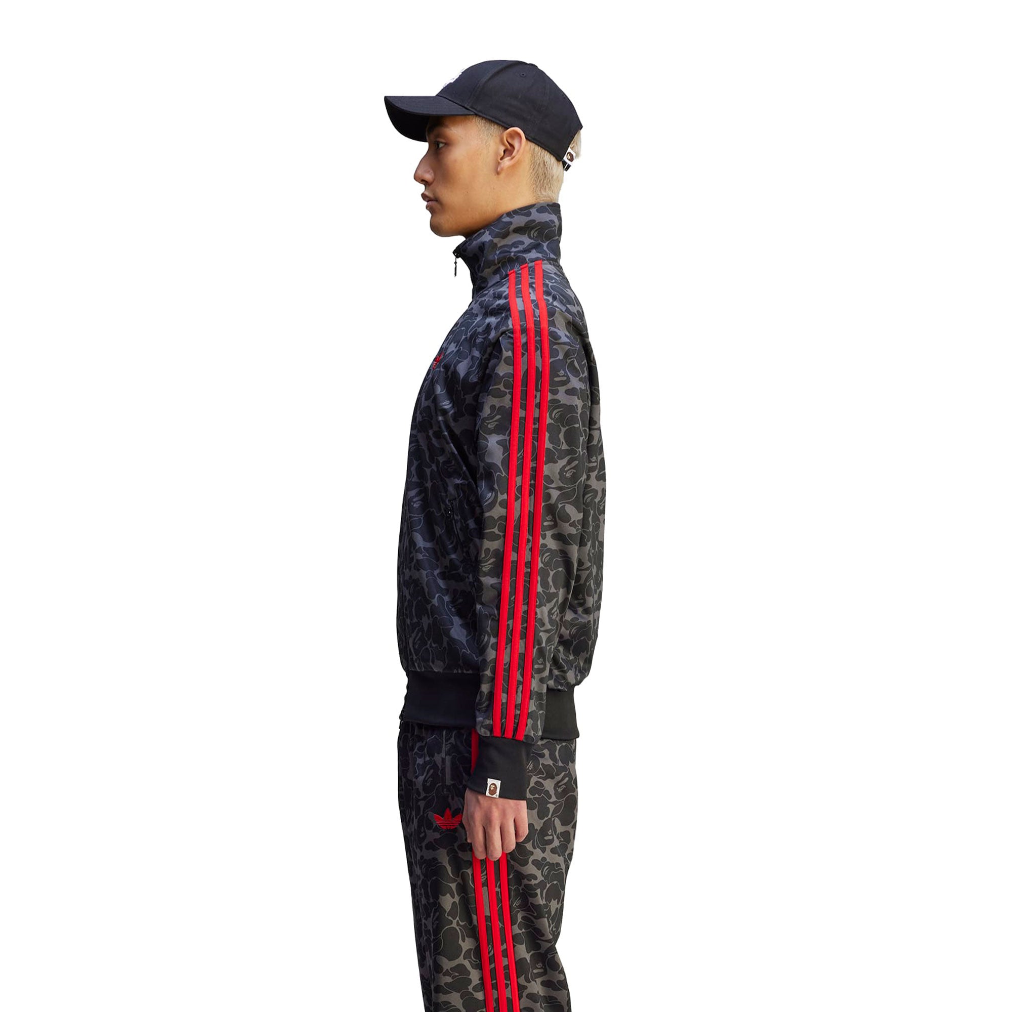 adidas Firebird Track Jacket Black Track Jackets Detail view 2 | Overkill