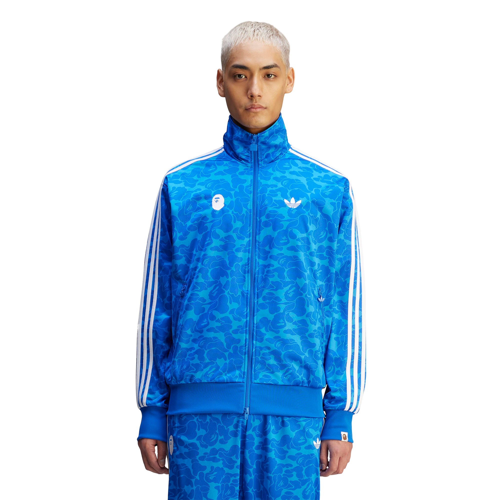 adidas Firebird Track Jacket Blue Track Jackets Detailfoto | Overkill