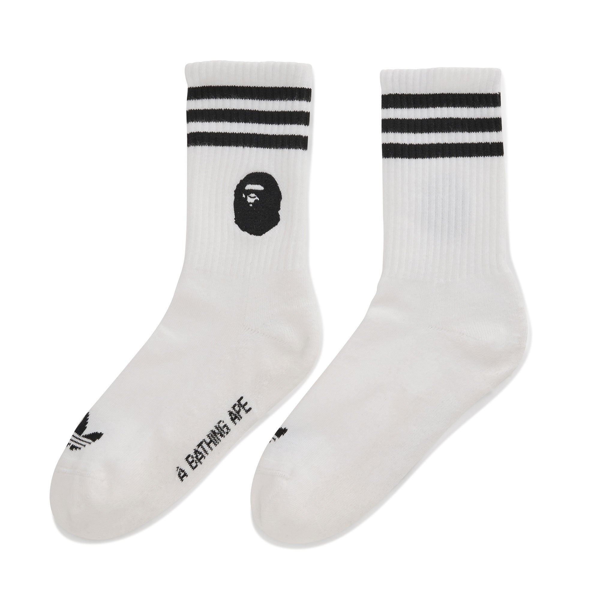 adidas Crew Socks White / Black Socks JN7124 | Overkill