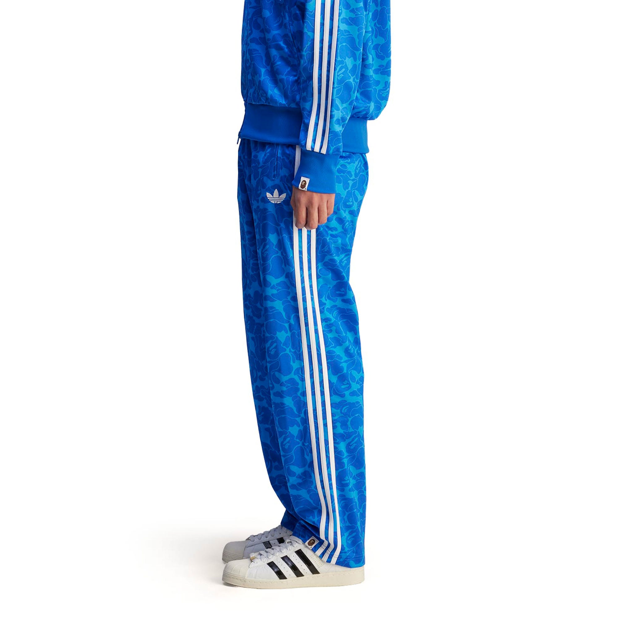 adidas Firebird Track Pant Blue / Footwear White / Off White Sweat & Track Pants Detail view 2 | Overkill