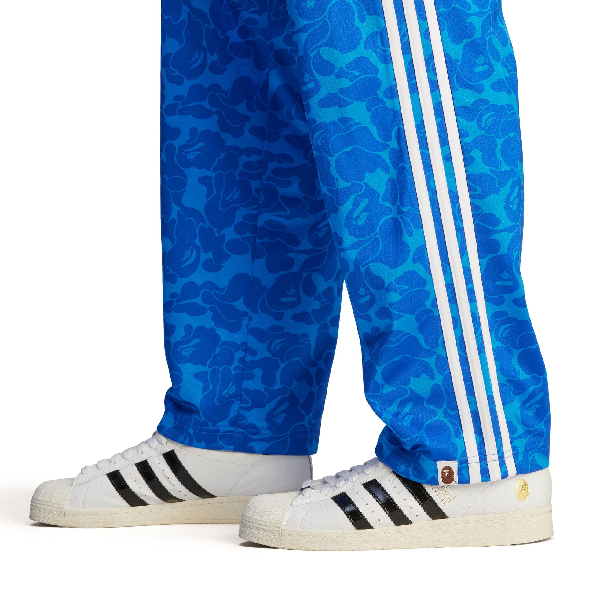 adidas Firebird Track Pant Blue / Footwear White / Off White Sweat & Track Pants Detail view 4 | Overkill