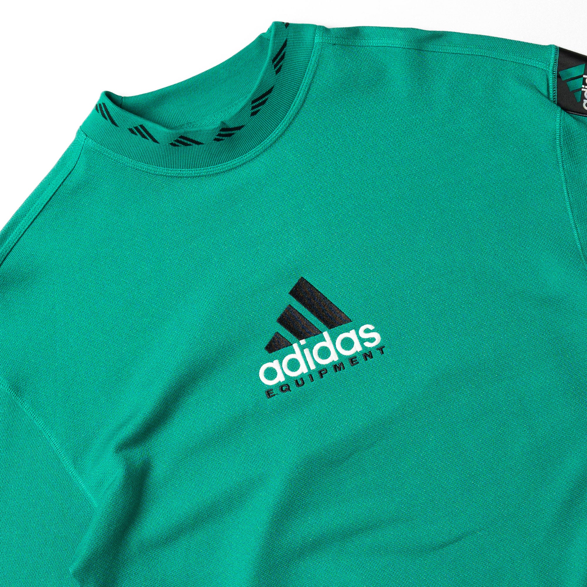 adidas Equipment Reflective Crew Neck Sweatshirt Equipment Green Sweatshirts Detailfoto | Overkill