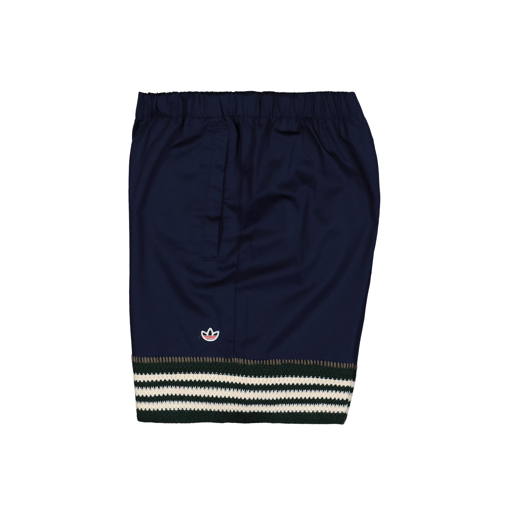 adidas Woven Short Night Indigo Shorts Close-up | Overkill
