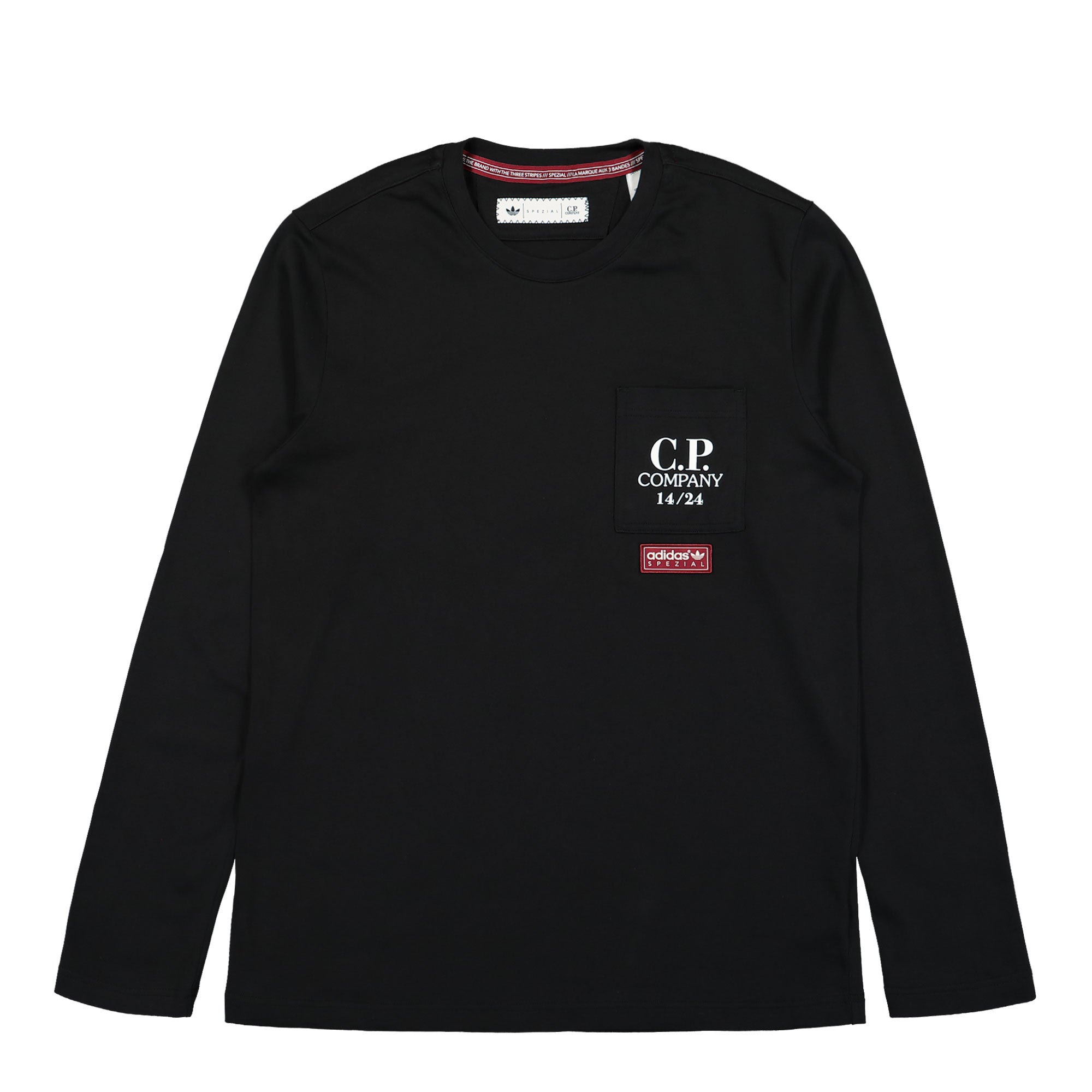 adidas SPZL Pocket Longsleeve Black Longsleeves JN8656 | Overkill