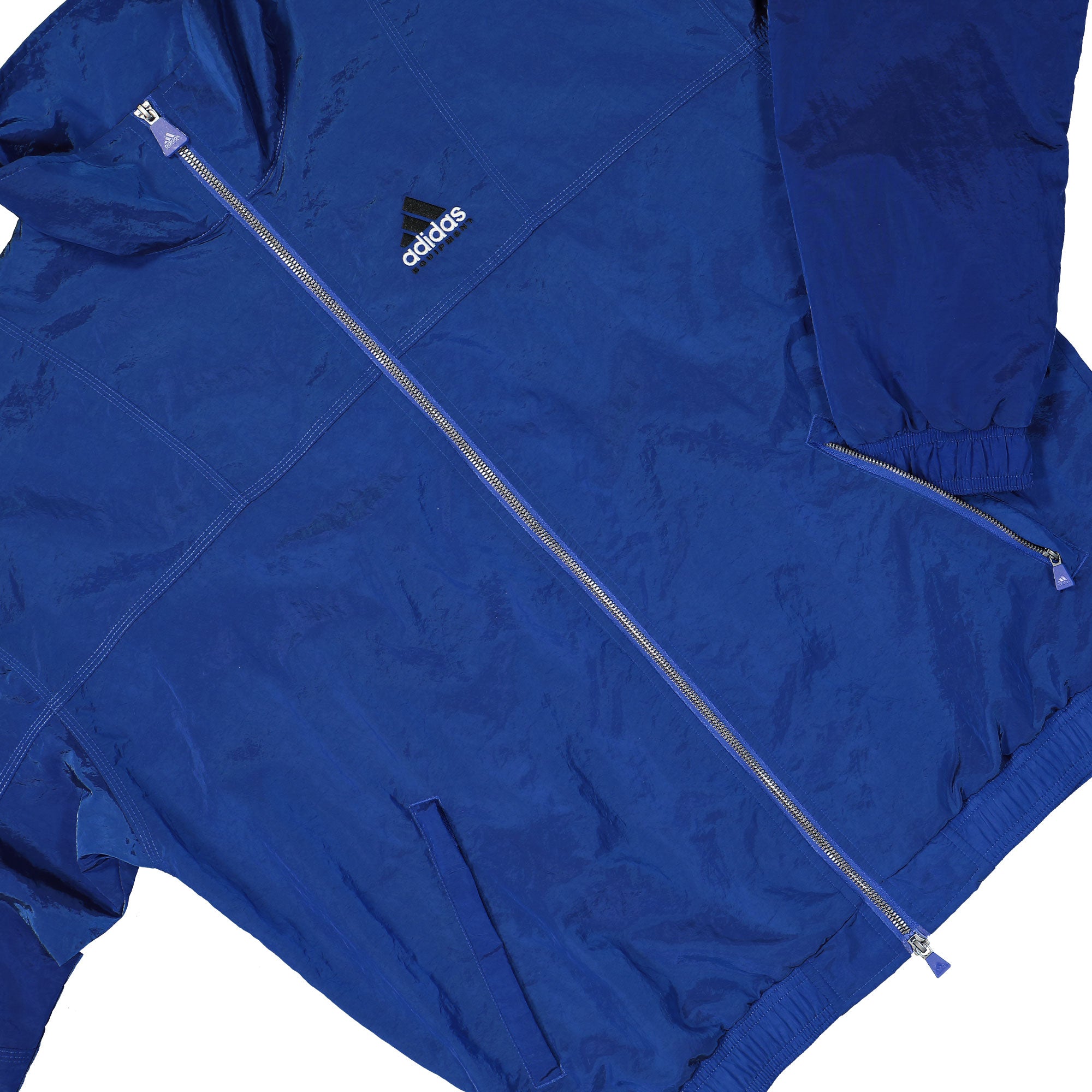 adidas Equipment Track Top Iridescent Equipment Blue Track Jackets Detailfoto | Overkill