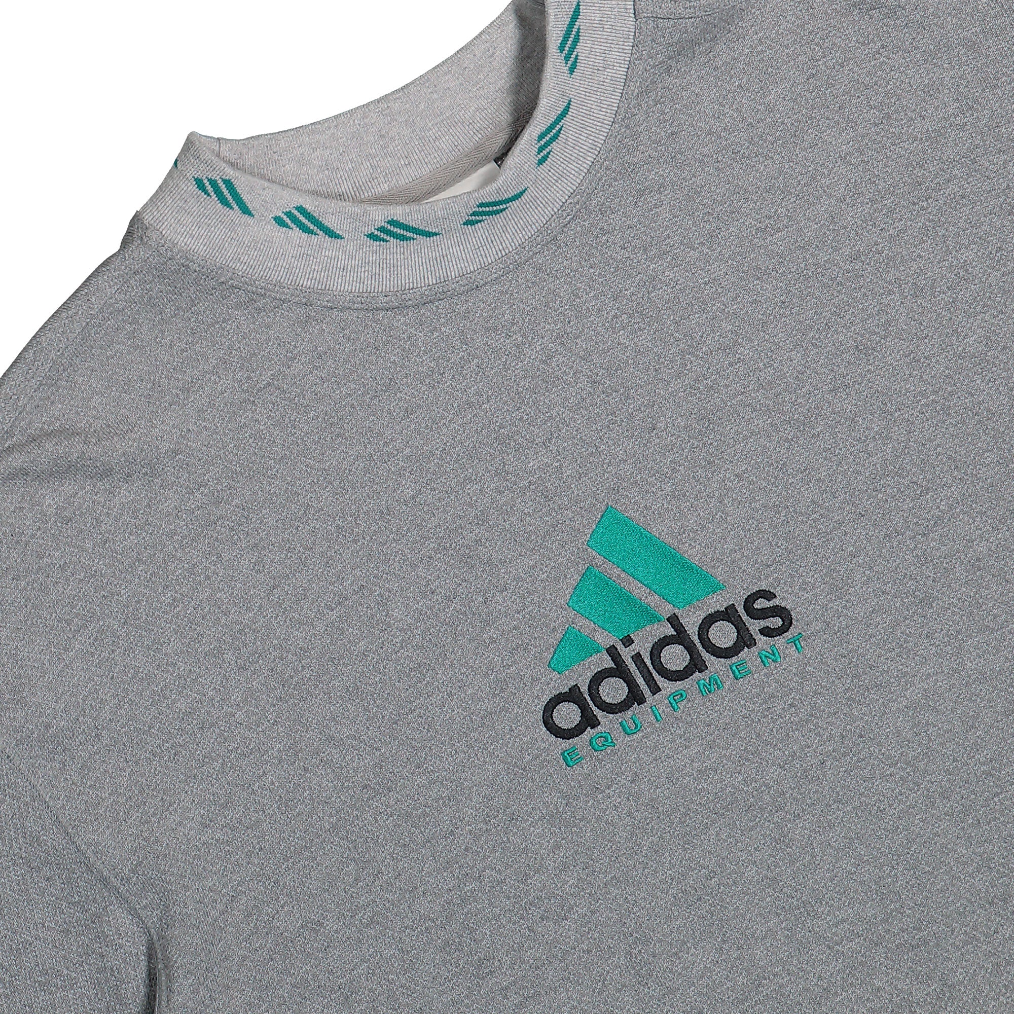 adidas Equipment Reflective Crew Neck Sweatshirt Medium Grey Heather Sweatshirts Detailfoto | Overkill