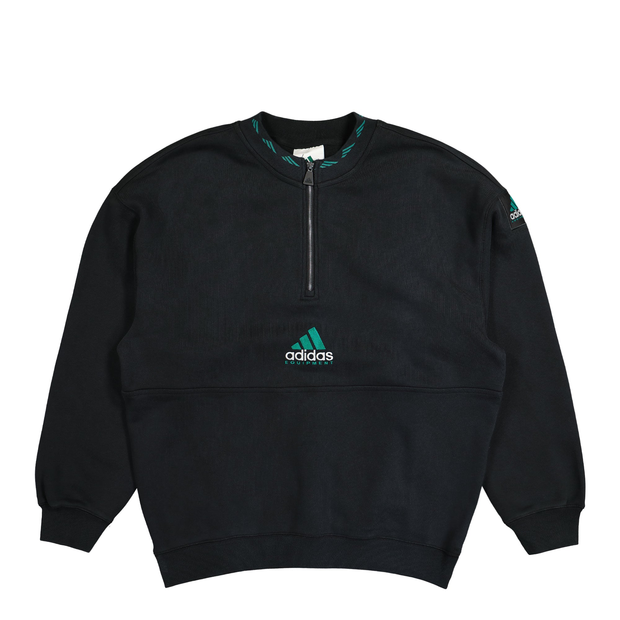 adidas Equipment Fleece Sweatshirt Black Sweatshirts JP0357 | Overkill