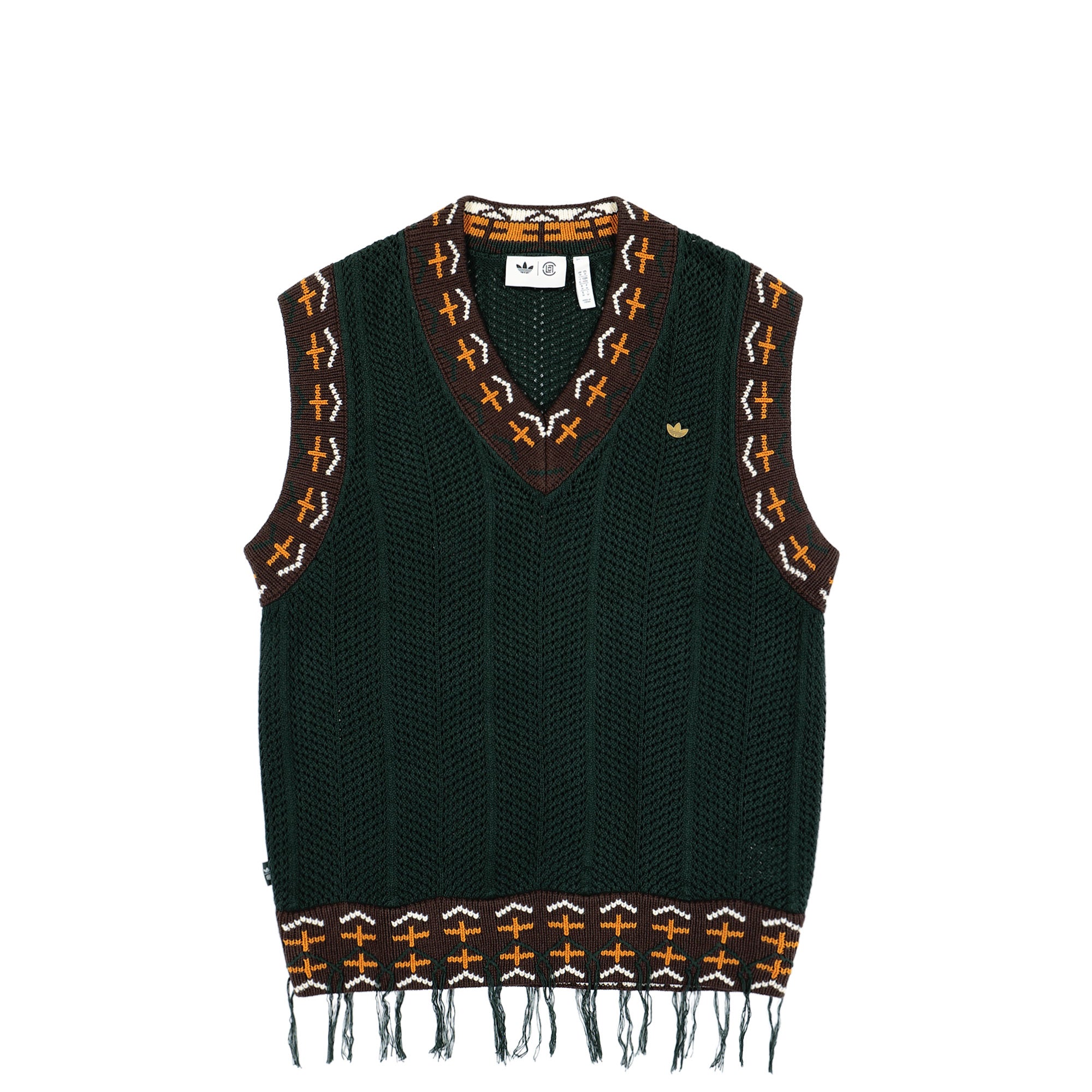 adidas Knit Vest Green Night Vests JP1606 | Overkill