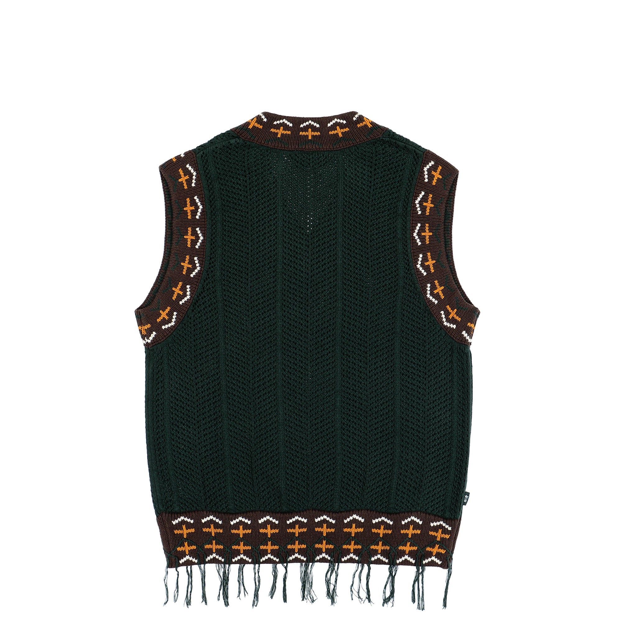 adidas Knit Vest Green Night Vests Material | Overkill