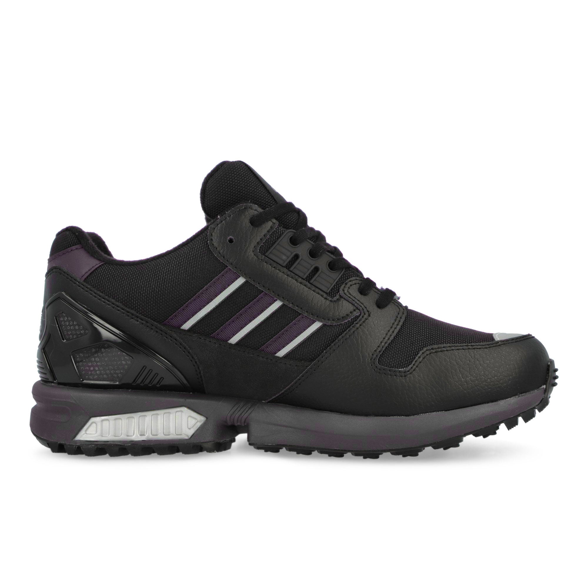 adidas ZX 8000 GTX Golf Core Black / Aurora Black / Silver Metallic Low Top Sneakers JP5257 Silhouette | Overkill