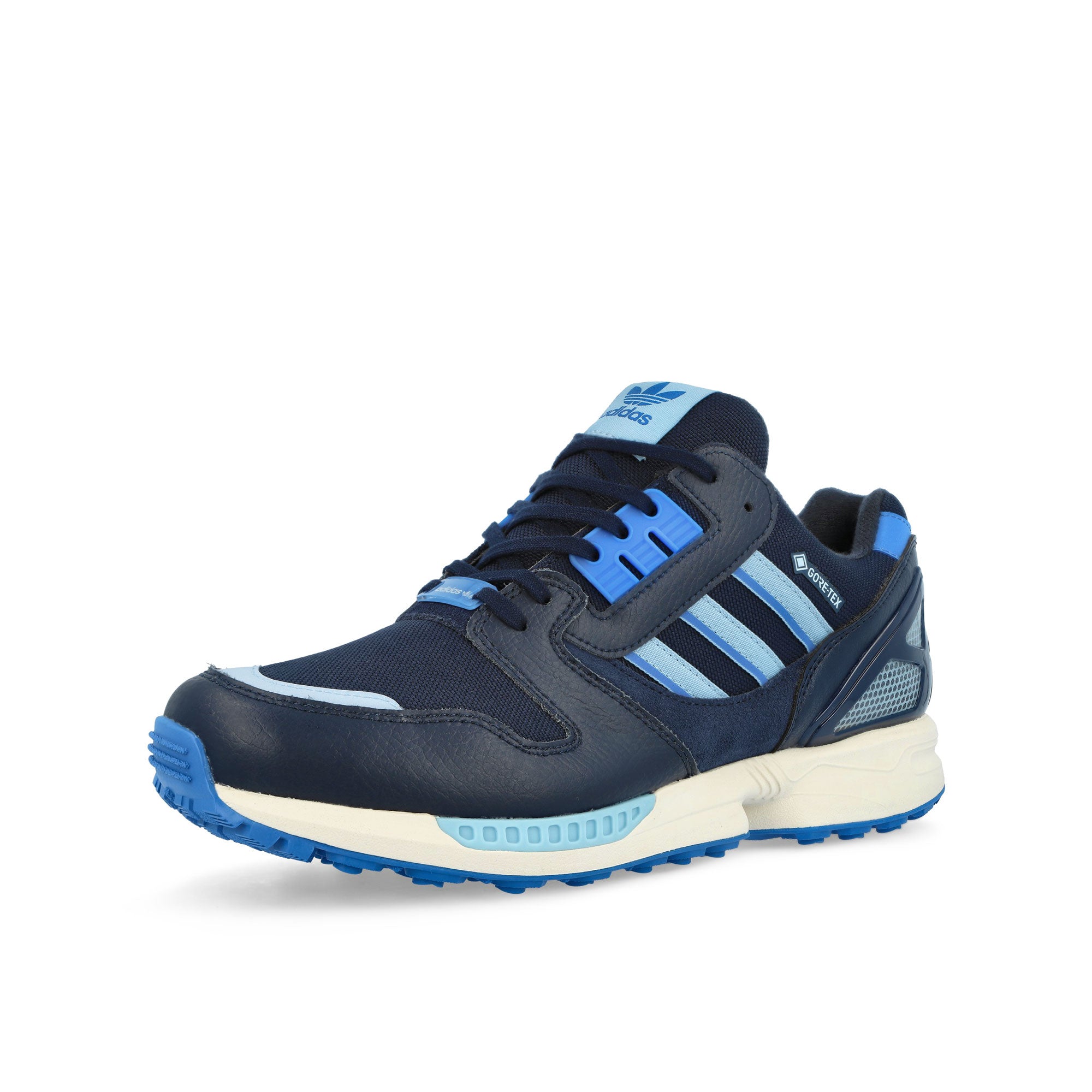 adidas ZX 8000 GTX Golf Night Indigo /Clear Sky / Off White Low Top Sneakers JP5259 Close-up | Overkill