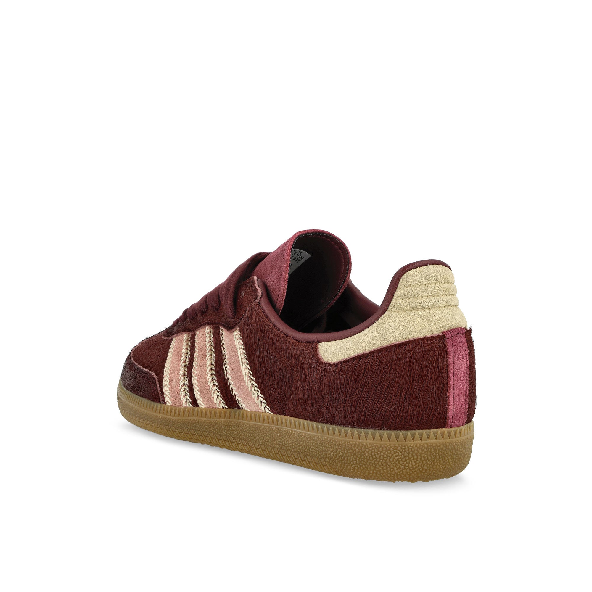 adidas Samba OG W Sand Strata / Maroon / Warm Clay Low Top Sneakers Material | Overkill