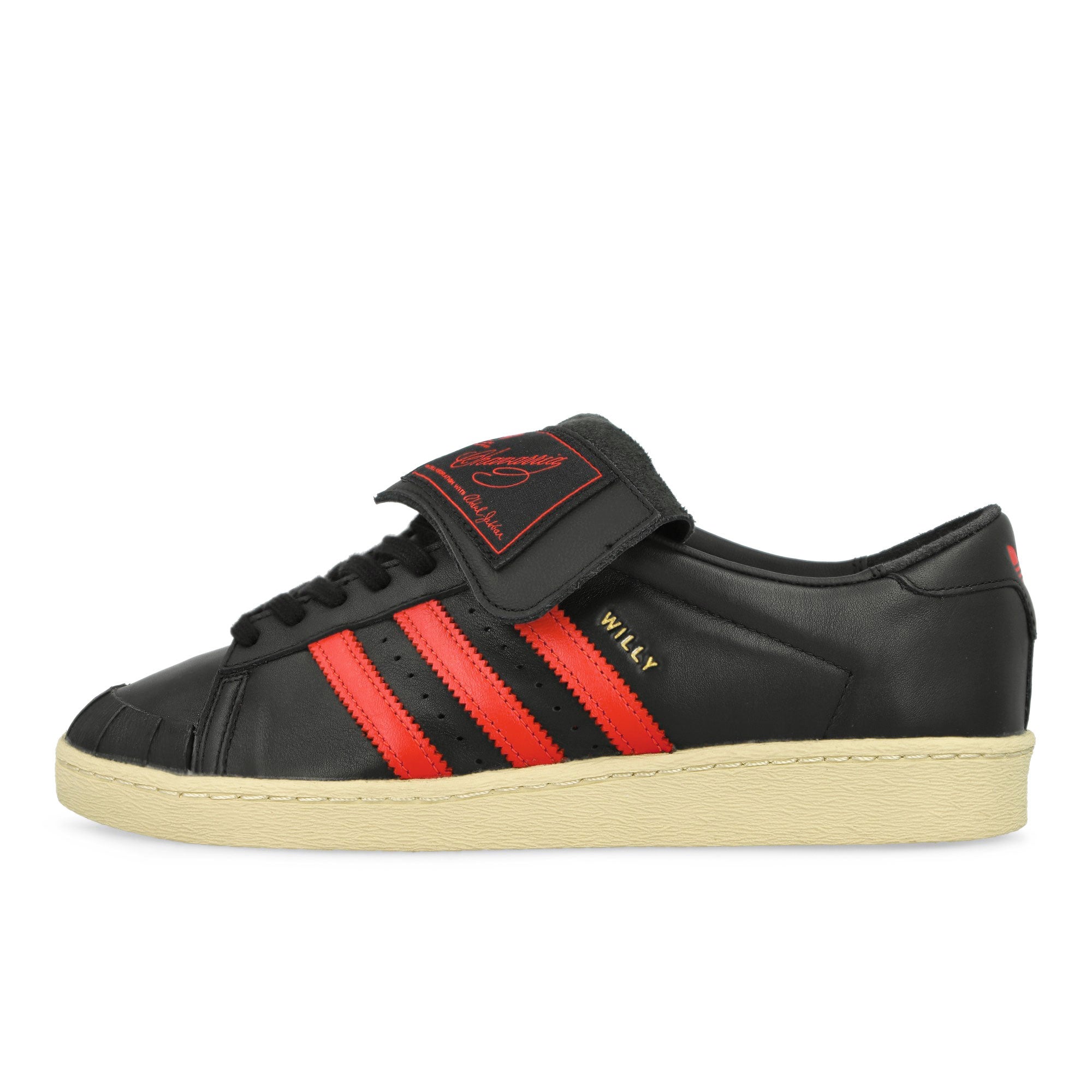 adidas Jabbar Low Core Black / Core Black / Red Low Top Sneakers JP6111 | Overkill