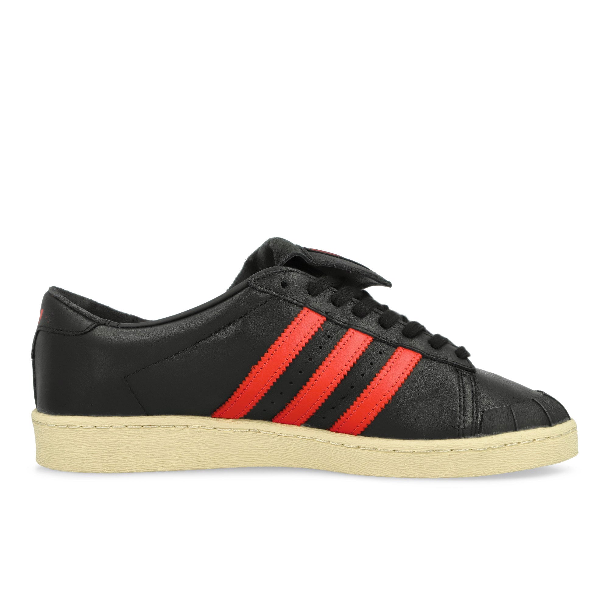 adidas Jabbar Low Core Black / Core Black / Red Low Top Sneakers Silhouette | Overkill