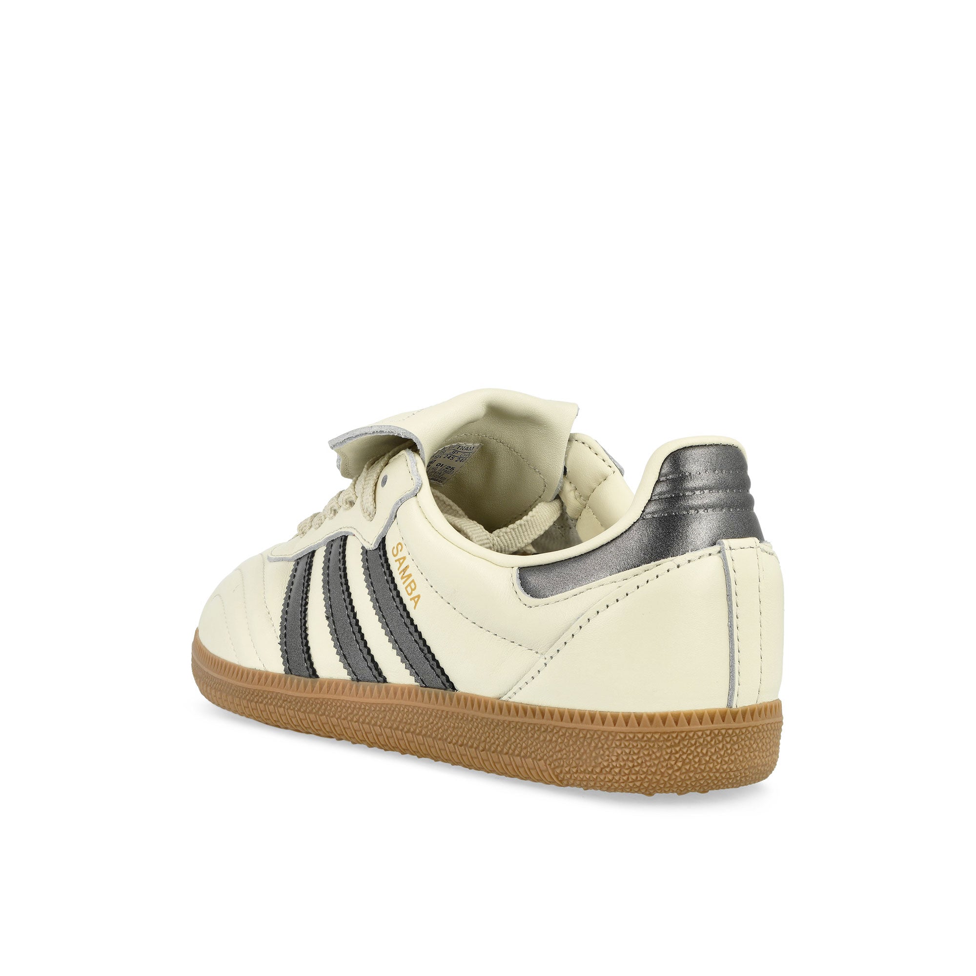 adidas Samba LT W Cream White / Core Black / Gum 4 Low Top Sneakers Material | Overkill