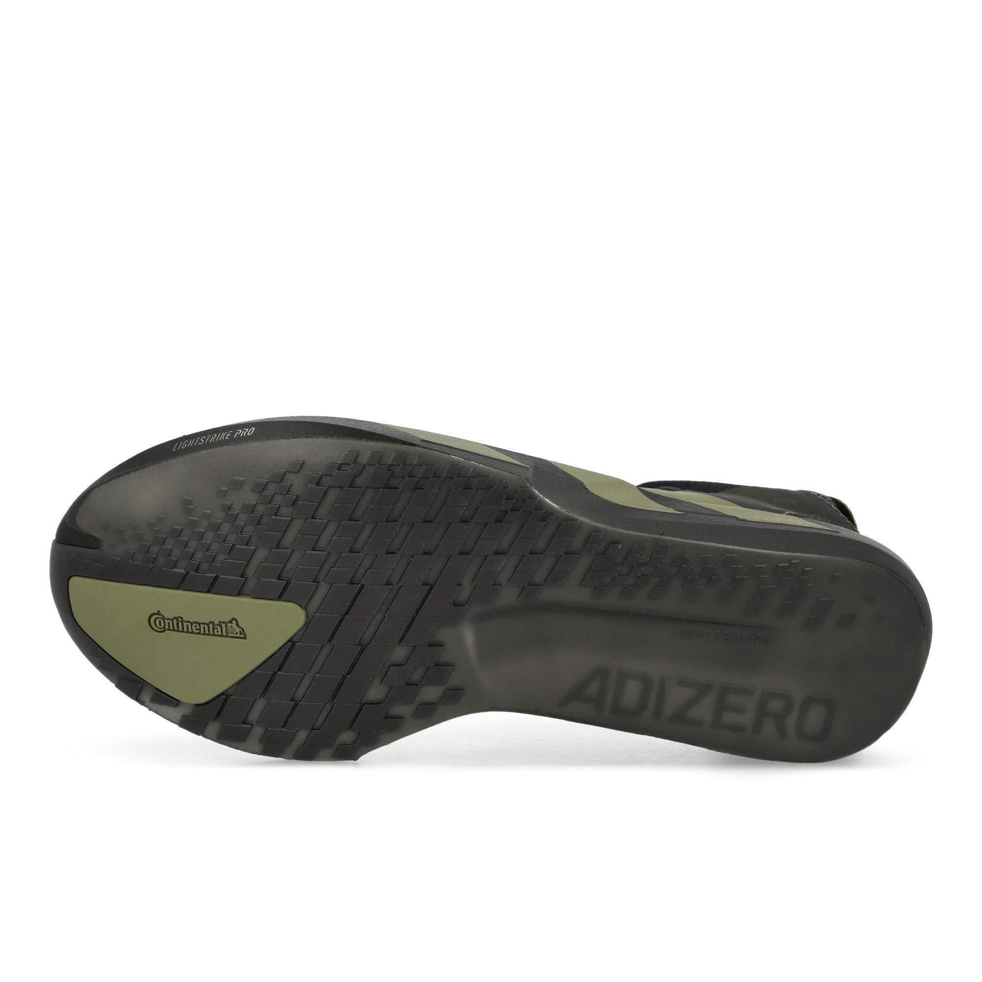 adidas Adizero Adios 9 M Core Black / Focus Olive / Charcoal Low Top Sneakers Detail View 1 | Overkill