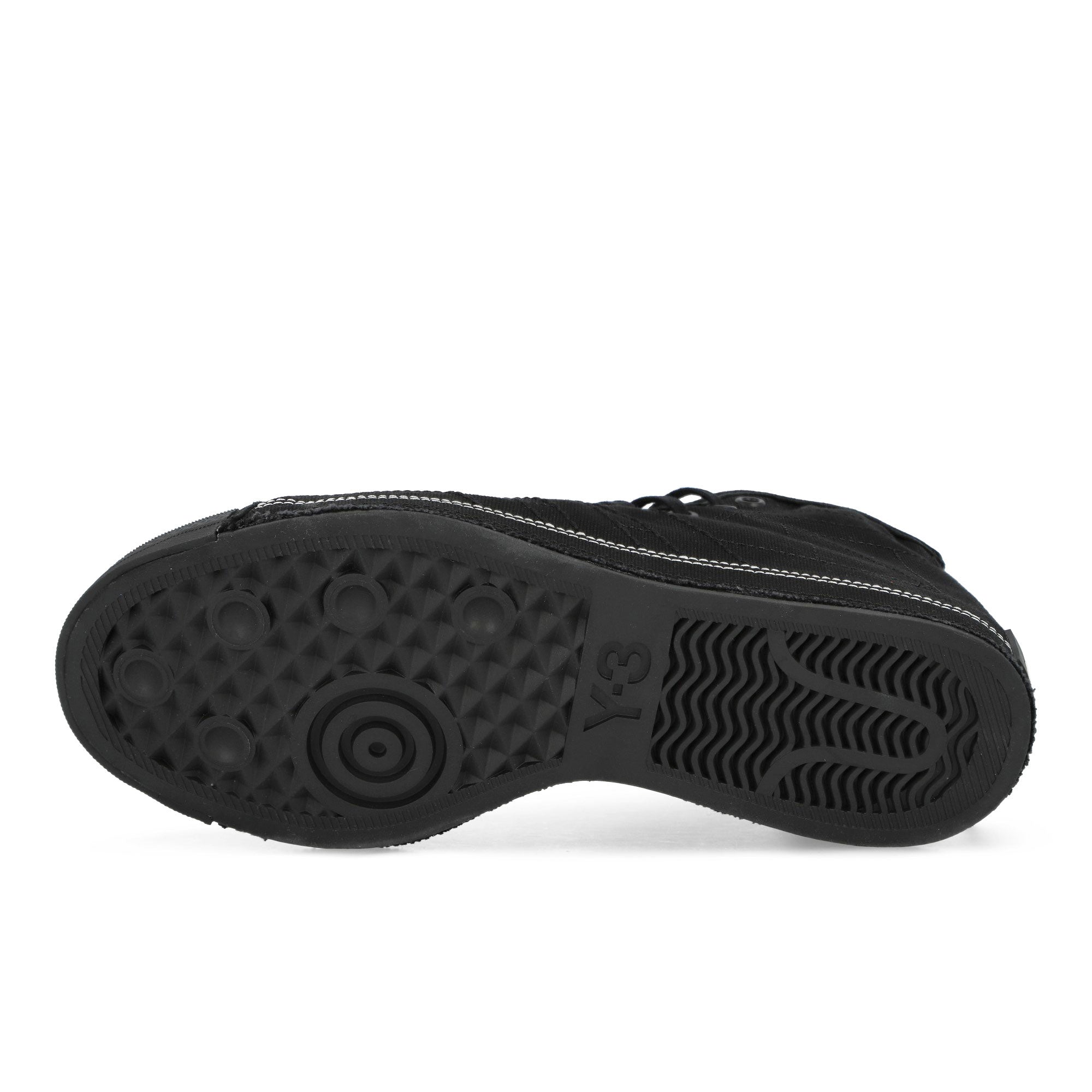 Neighborhood x Y-3 Nizza Hi Black / Black / Off White High Top Sneakers JP6454 Detail View 1 | Overkill