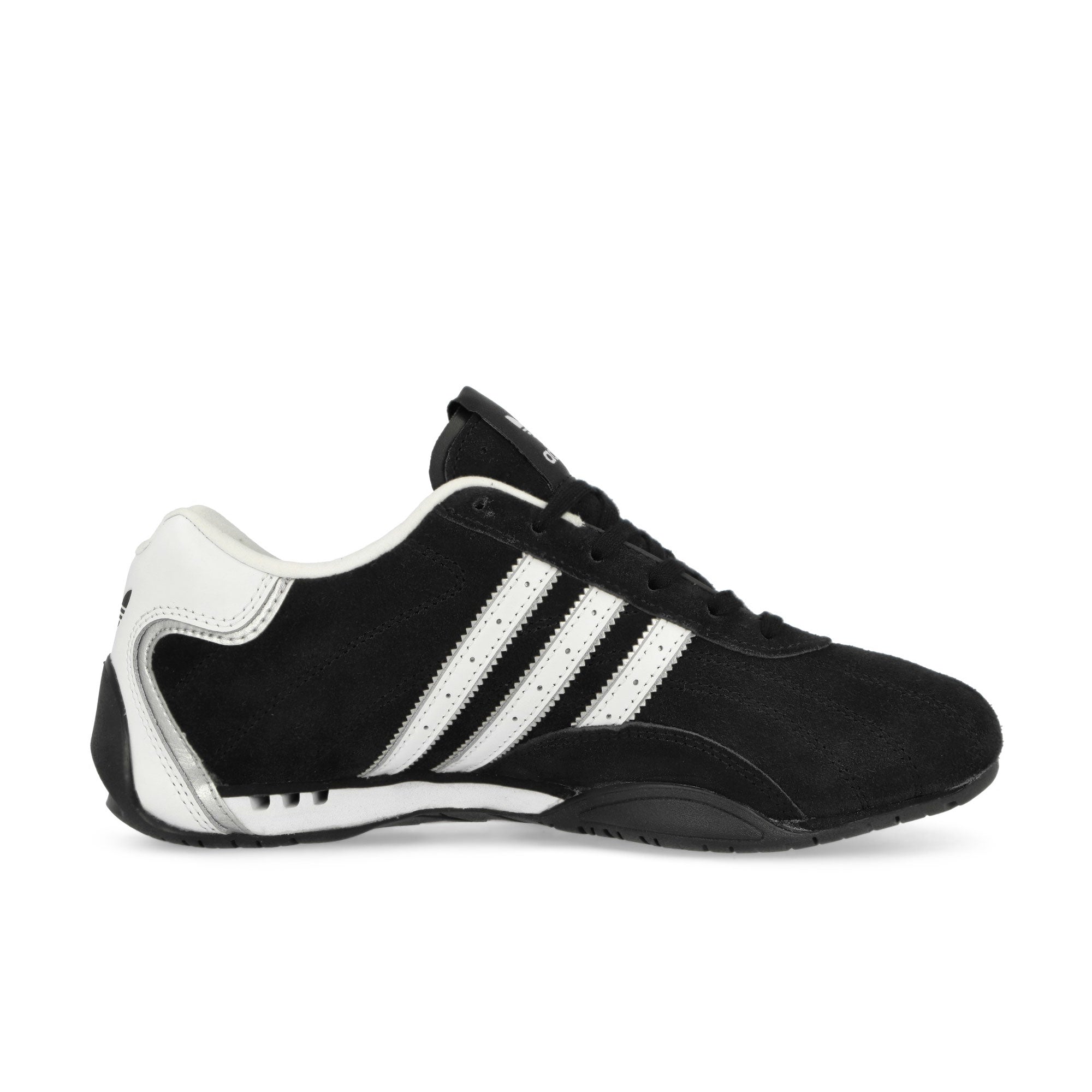 adidas Adiracer Lo Core Black / Footwear White / Gold Metallic Low Top Sneakers Silhouette | Overkill