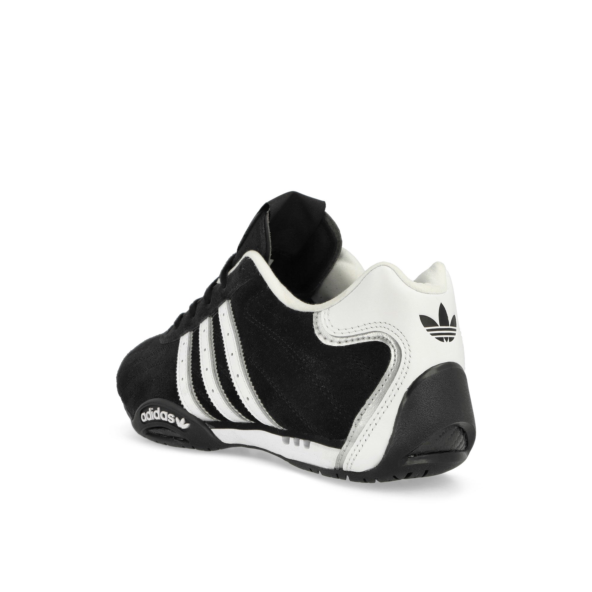 adidas Adiracer Lo Core Black / Footwear White / Gold Metallic Low Top Sneakers Material | Overkill