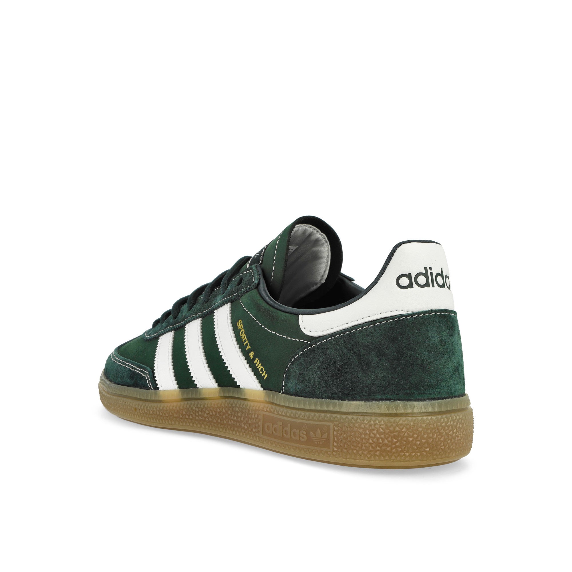 adidas Handball Spezial Dark Green / Footwear White / Gum 3 Low Top Sneakers Material | Overkill