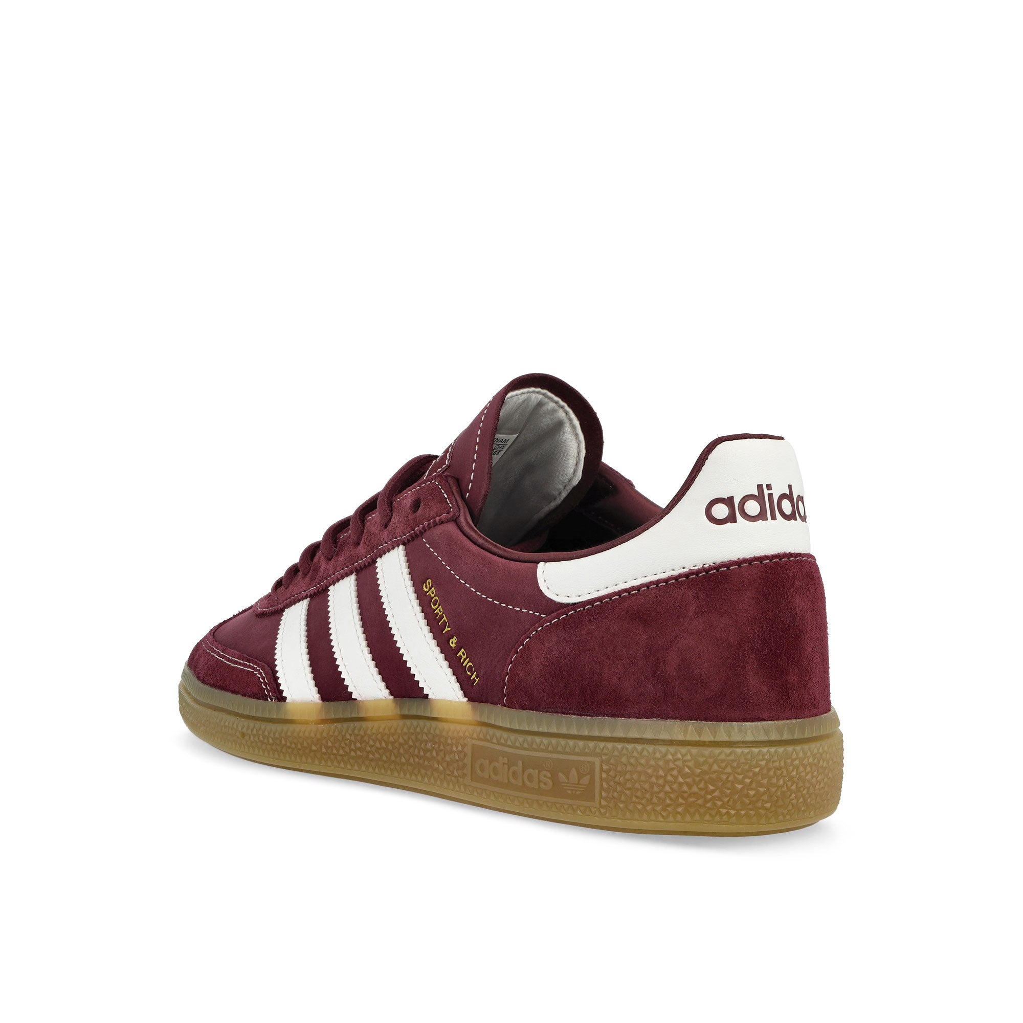 adidas Handball Spezial Shadow Red / Footwear White / Gum 3 Low Top Sneakers Material | Overkill