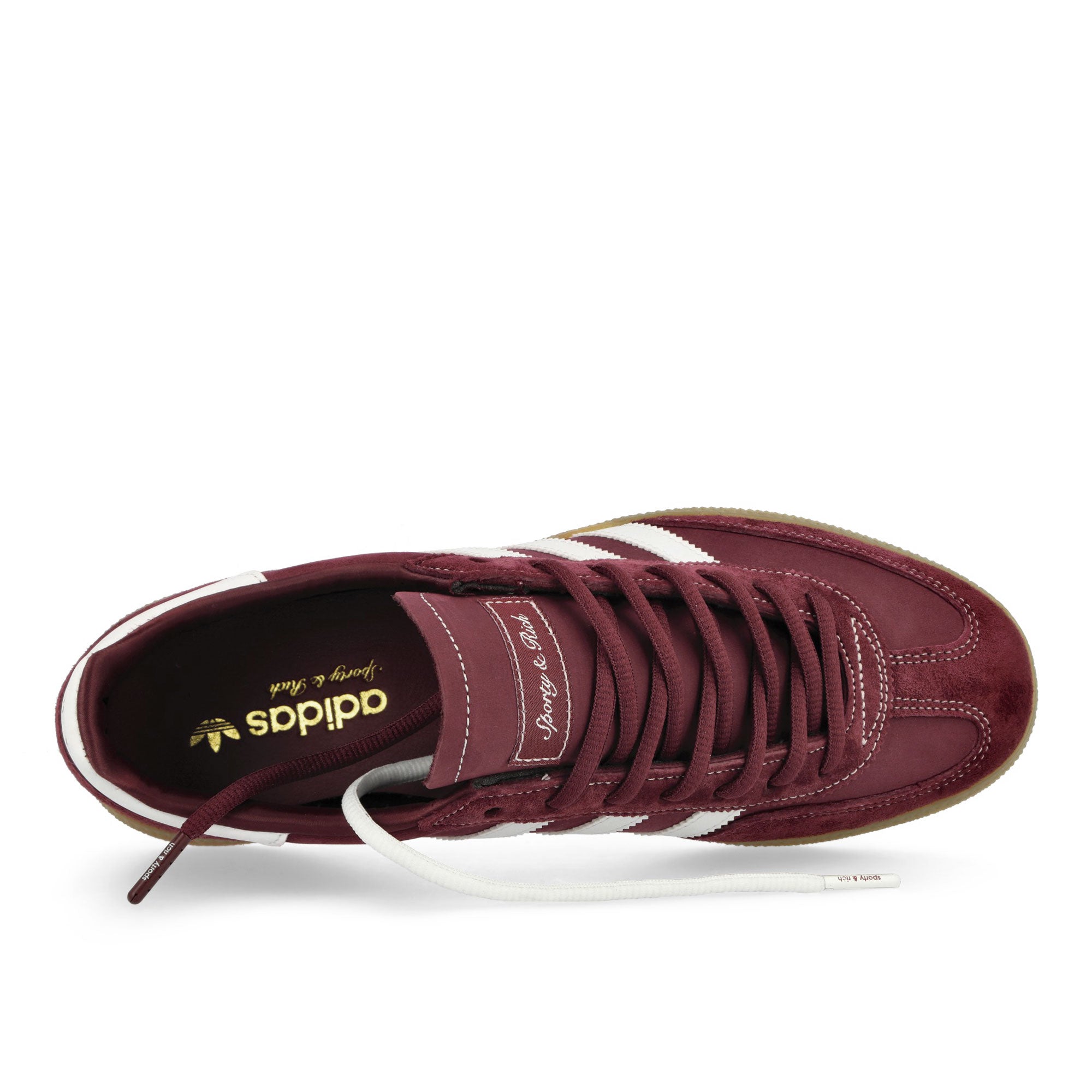 adidas Handball Spezial Shadow Red / Footwear White / Gum 3 Low Top Sneakers Detailfoto | Overkill