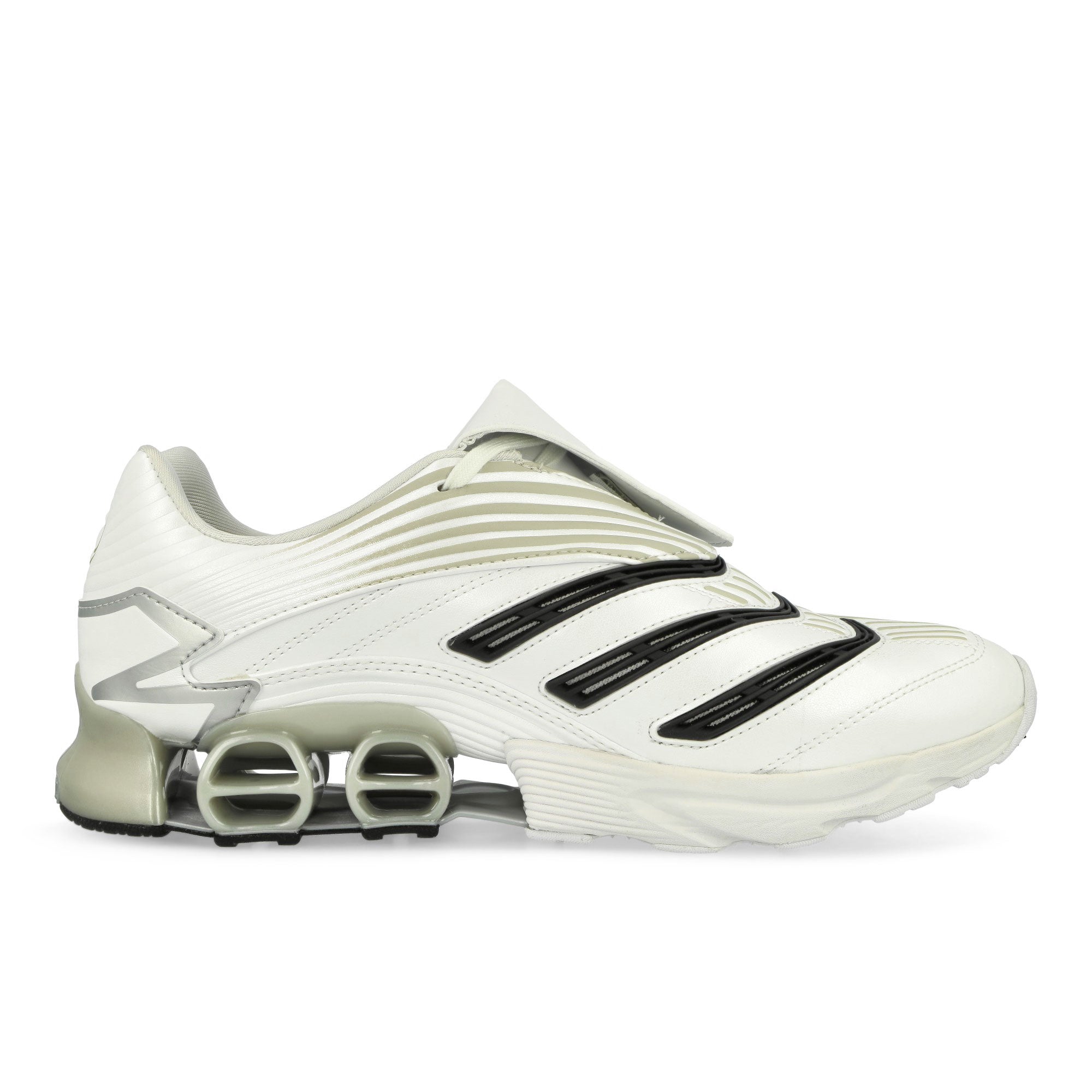 adidas Predator Megaride Footwear White / Core Black / Gold Met Low Top Sneakers Silhouette | Overkill