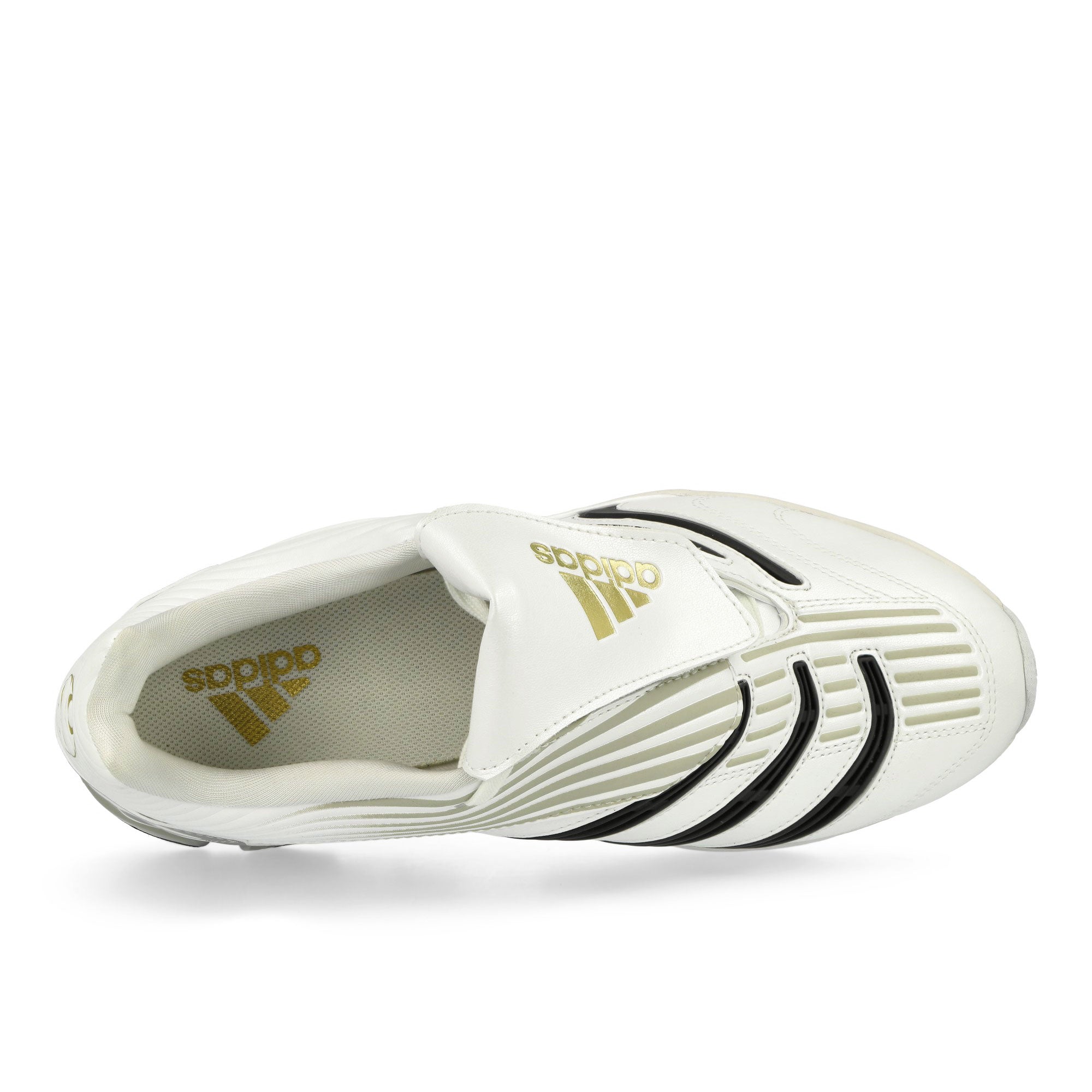adidas Predator Megaride Footwear White / Core Black / Gold Met Low Top Sneakers Detailfoto | Overkill