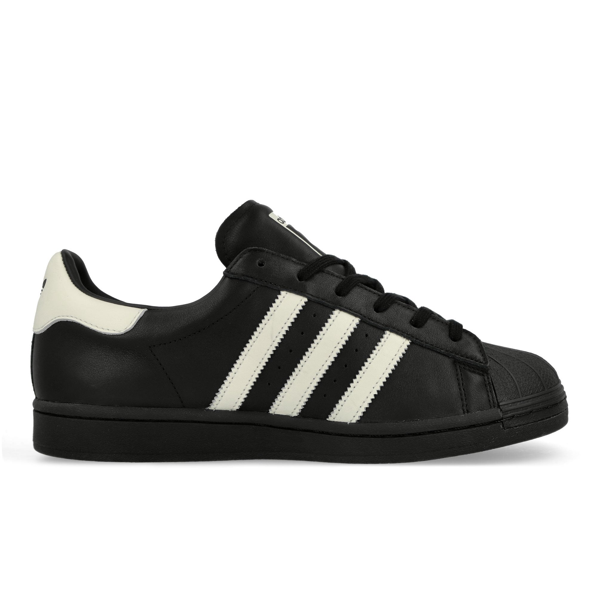 adidas Superfinger Superstar Core Black / Cream White / Core Black Low Top Sneakers Silhouette | Overkill