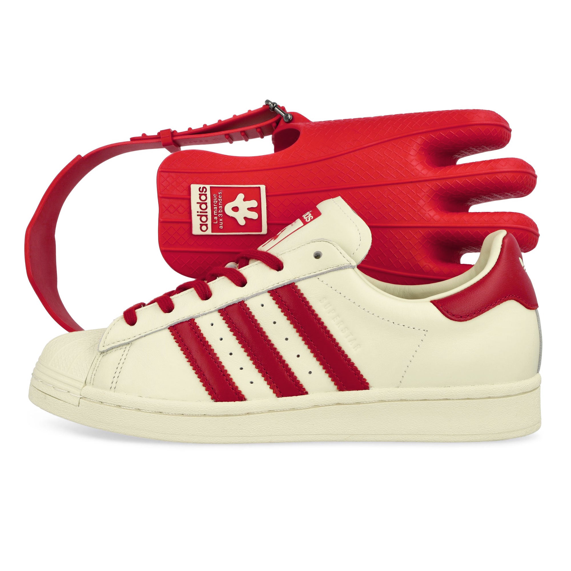 adidas Superfinger Superstar Better Scarlet / Cream White / Better Scarlet Low Top Sneakers JP7142 | Overkill