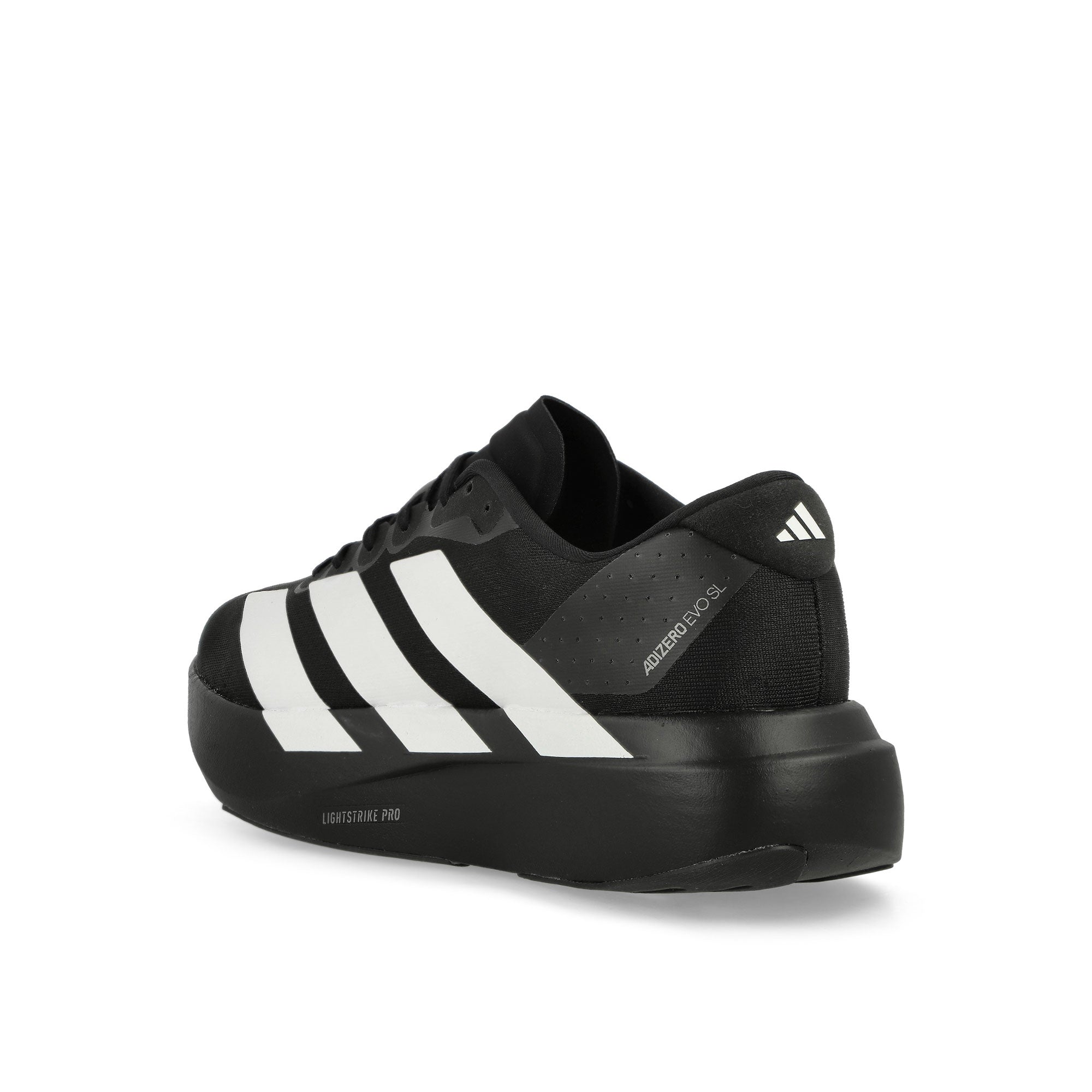 adidas adizero Evo SL M Core Black / Footwear White / Core Black Low Top Sneakers Material | Overkill
