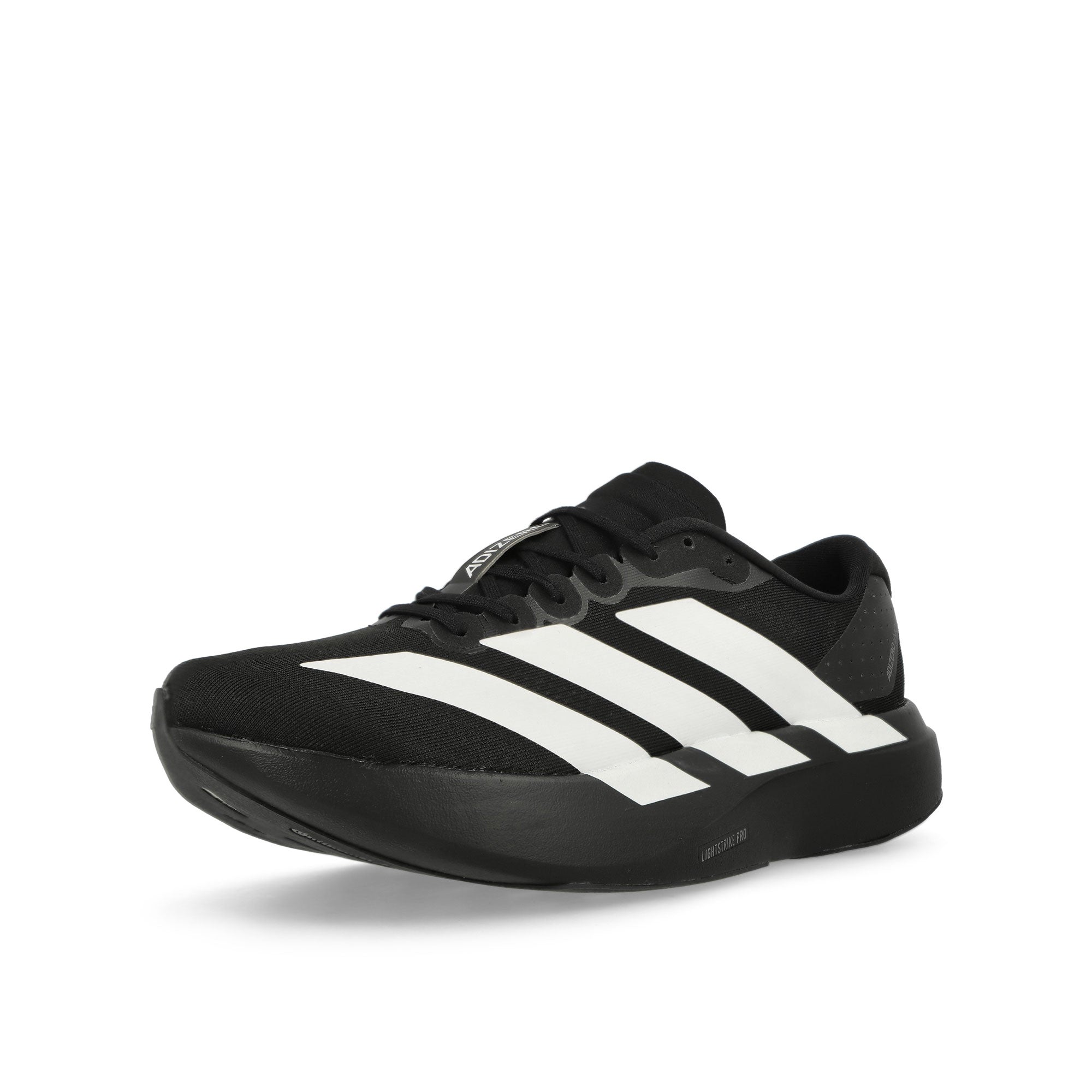 adidas adizero Evo SL M Core Black / Footwear White / Core Black Low Top Sneakers Close Up | Overkill