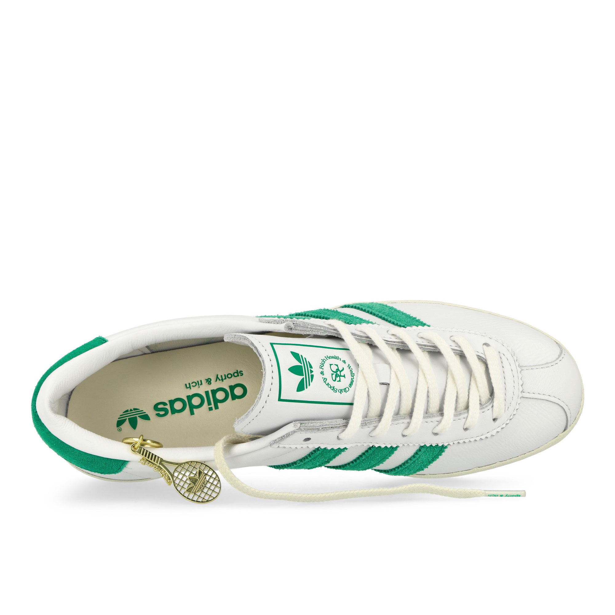 adidas Blanc Footwear White / Off White / Court Green Low Top Sneakers Detailfoto | Overkill