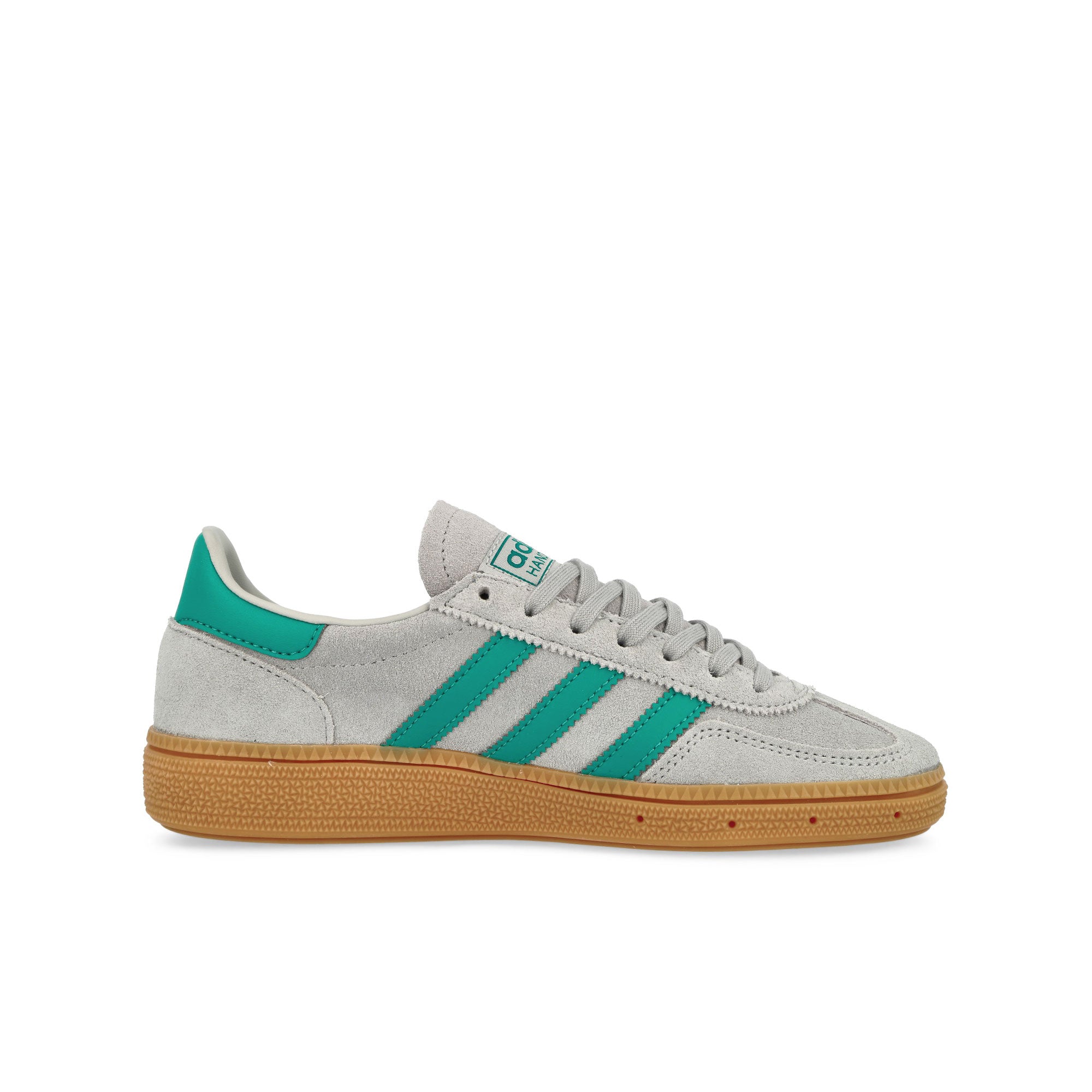 adidas Handball Spezial J Grey Two / Pure Teal / Gum 2 Low Top Sneakers Silhouette | Overkill