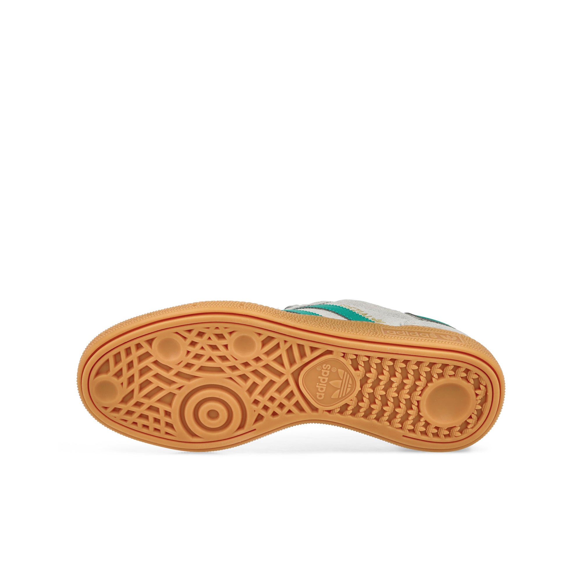 adidas Handball Spezial J Grey Two / Pure Teal / Gum 2 Low Top Sneakers Detail View 1 | Overkill